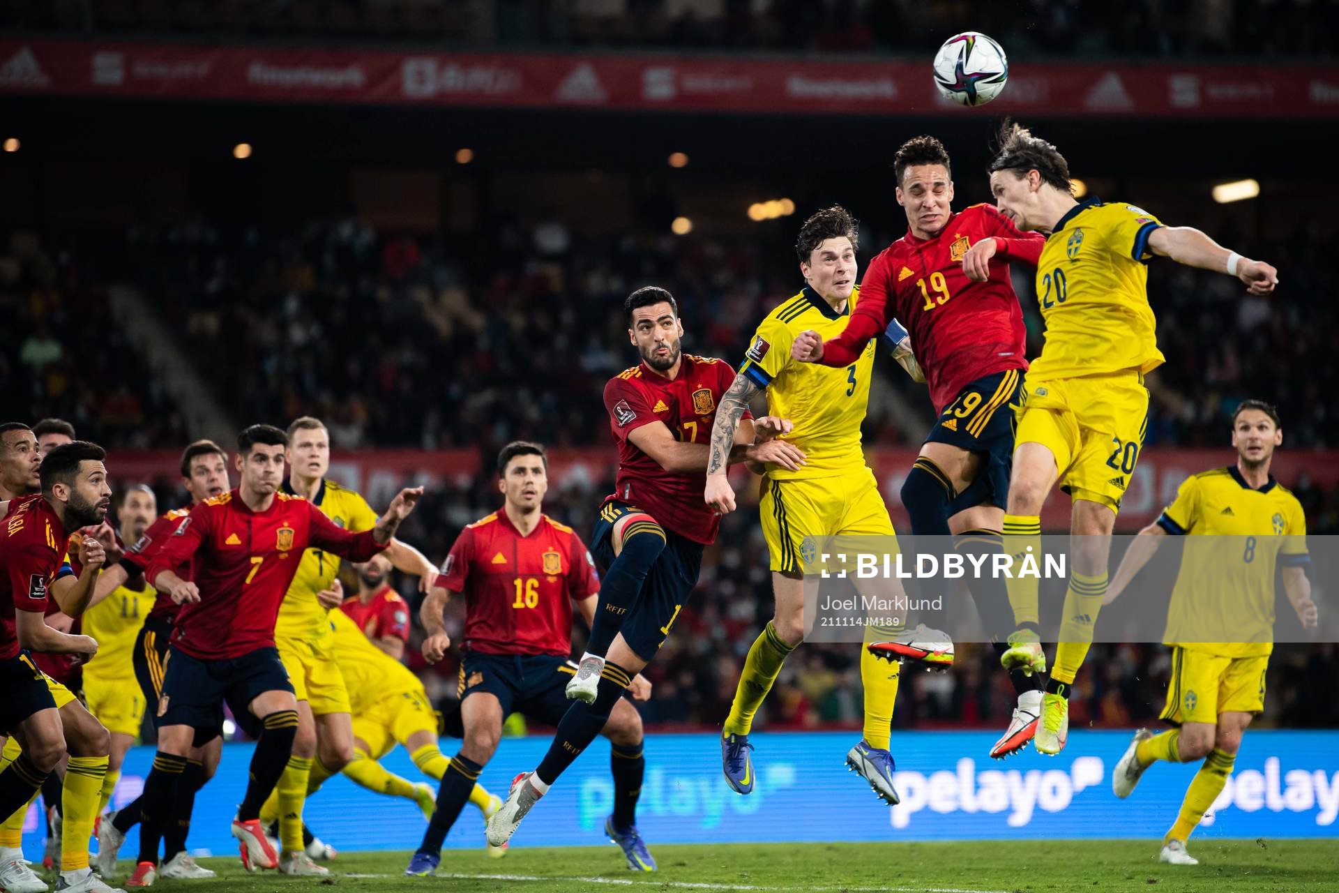 Rodrigo of Spain and Kristoffer Olsson of Sweden