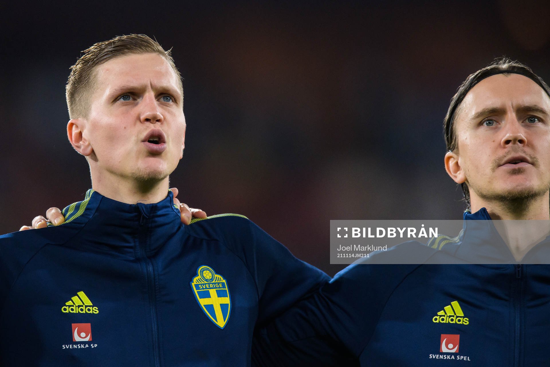 Joakim Nilsson and Kristoffer Olsson of Sweden
