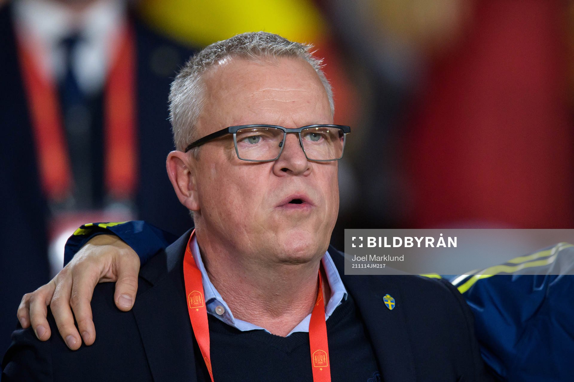 Head coach Janne Andersson of Sweden