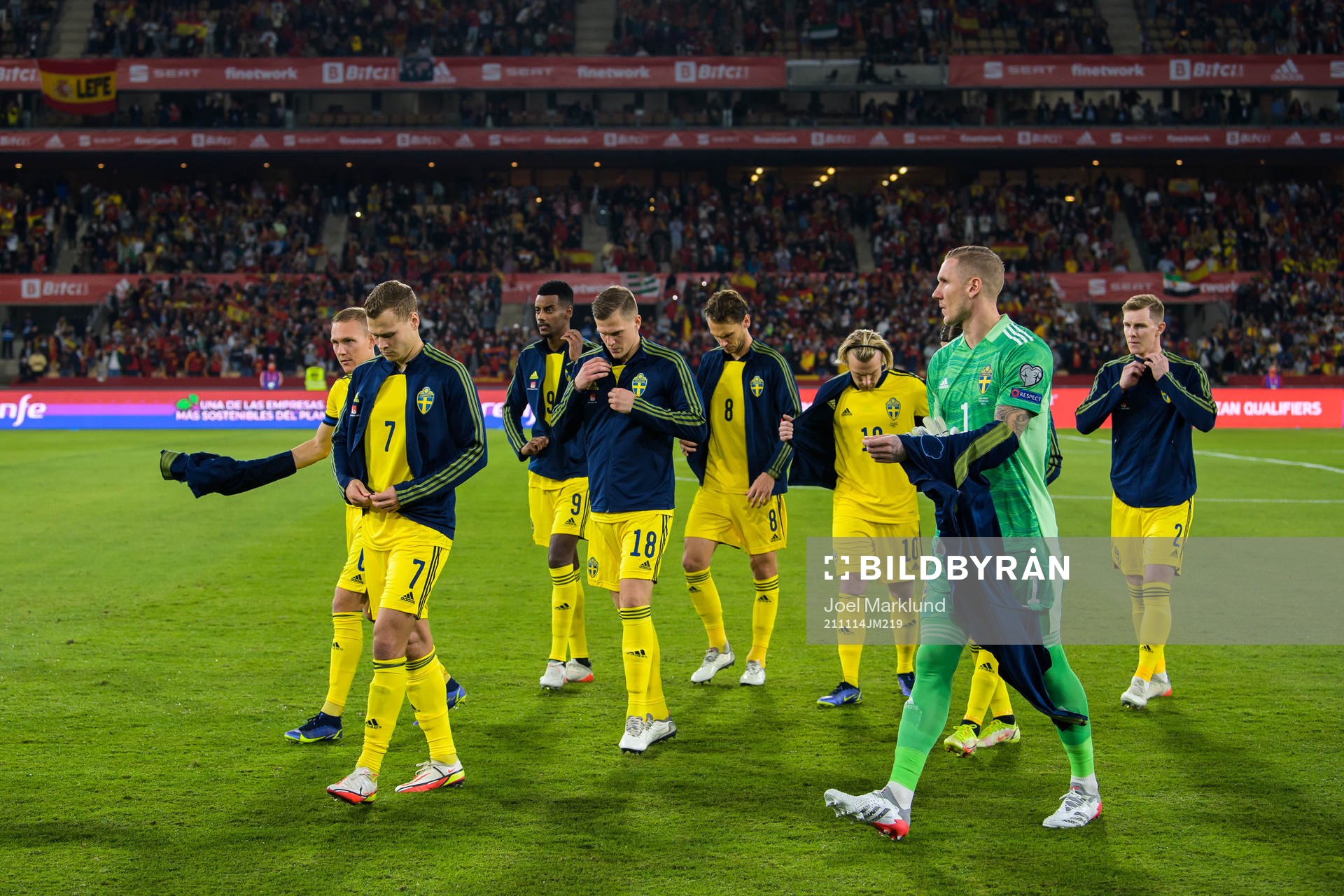 Ludwig Augustinsson, Viktor Claesson, Alexander Isak,