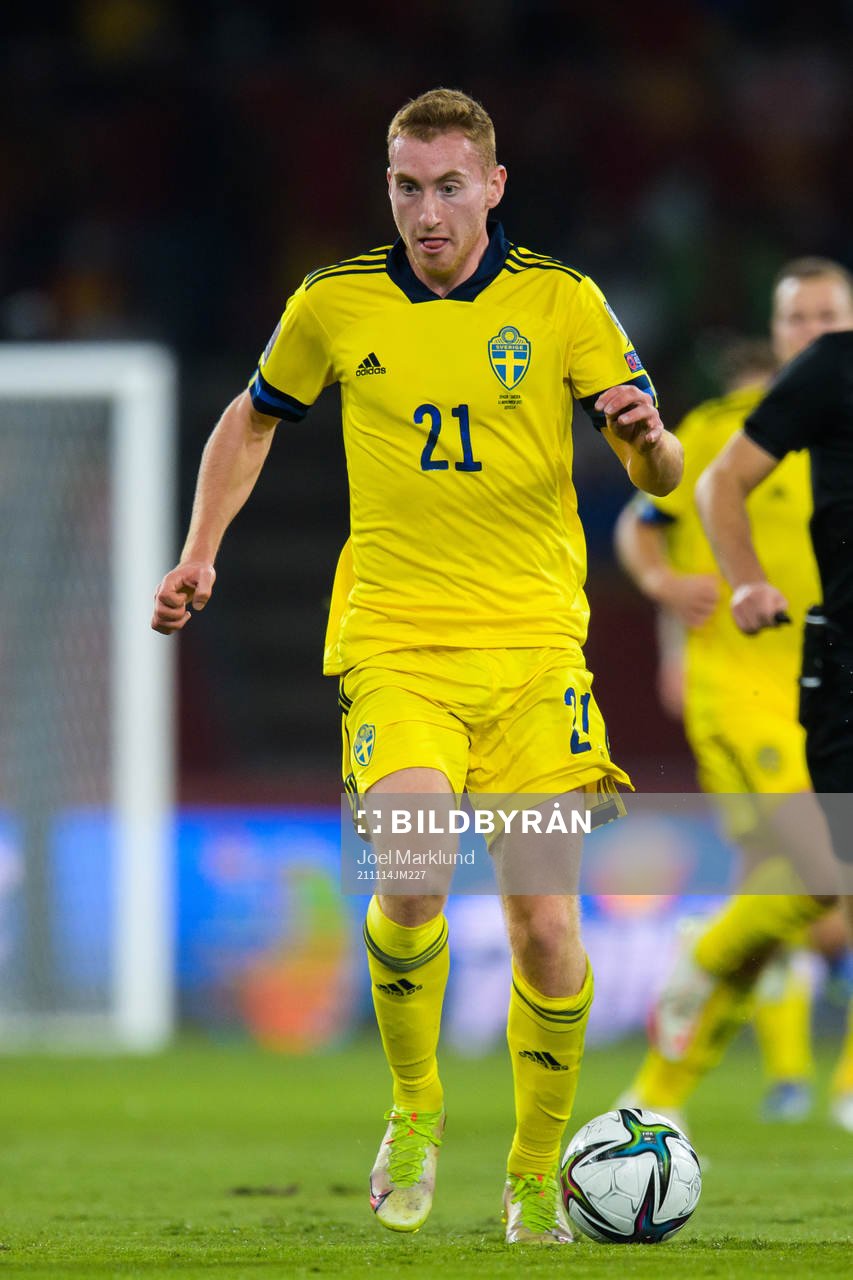 Dejan Kulusevski of Sweden