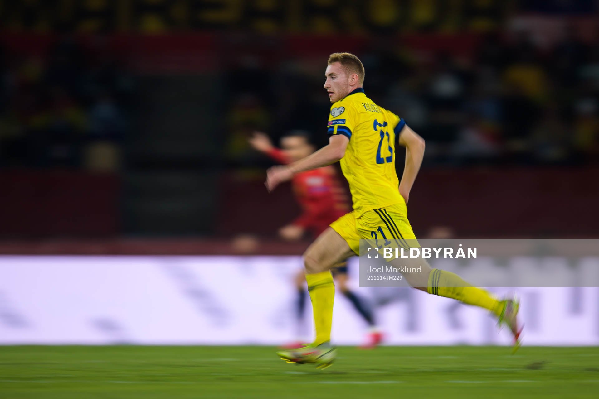 Dejan Kulusevski of Sweden