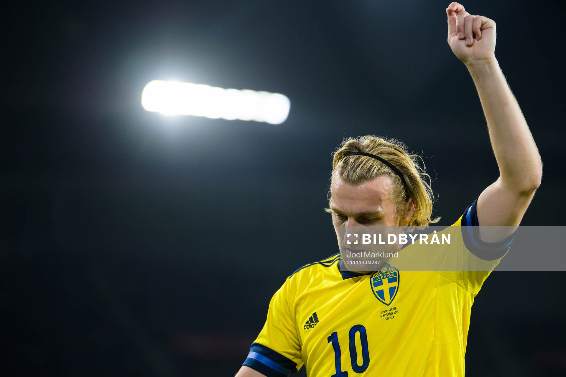 Emil Forsberg of Sweden
