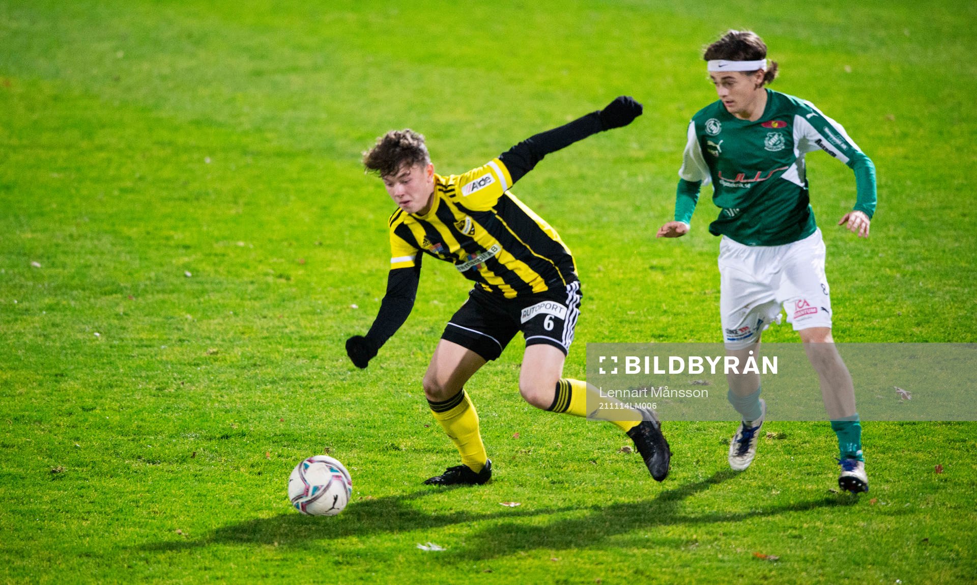 IFK Hässleholms Max Nilsson i matchen i division 2 mellan