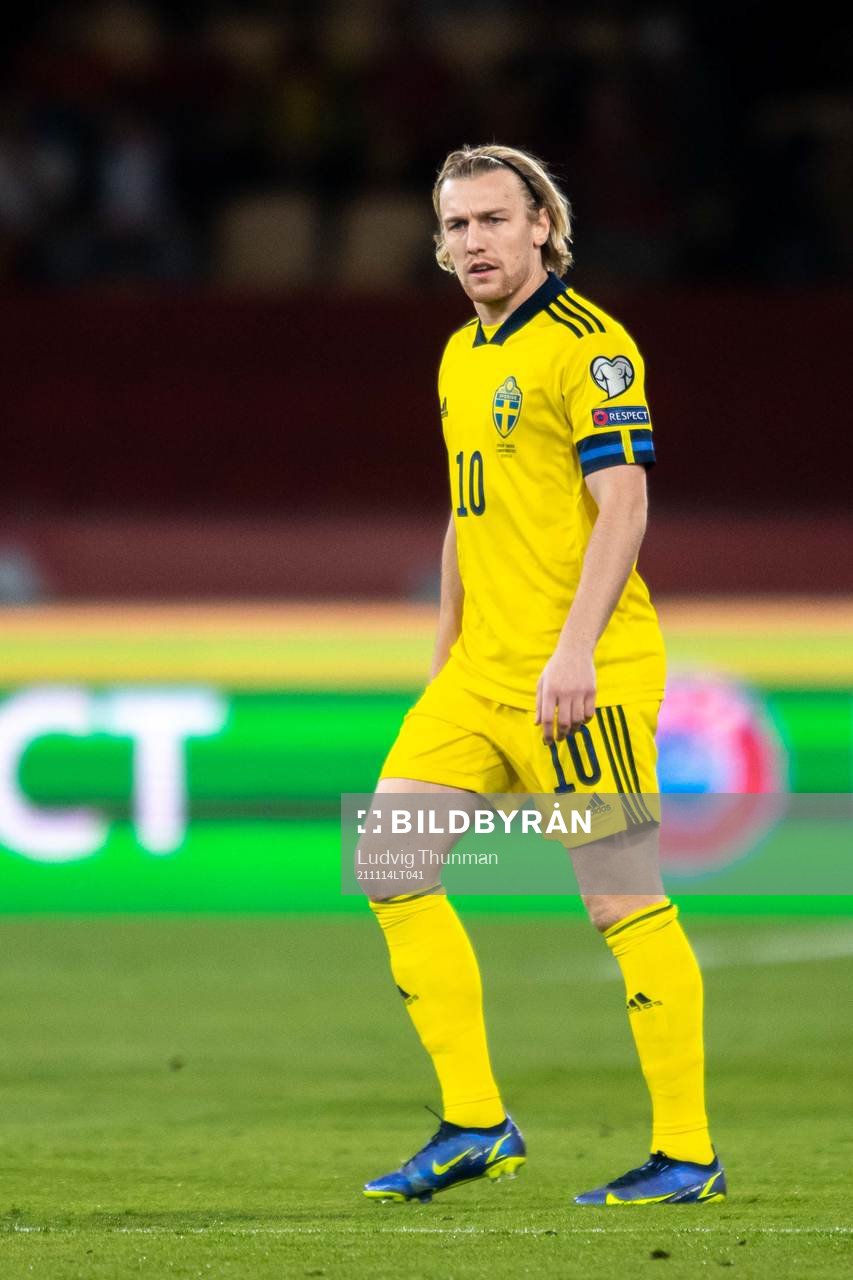 Emil Forsberg of Sweden