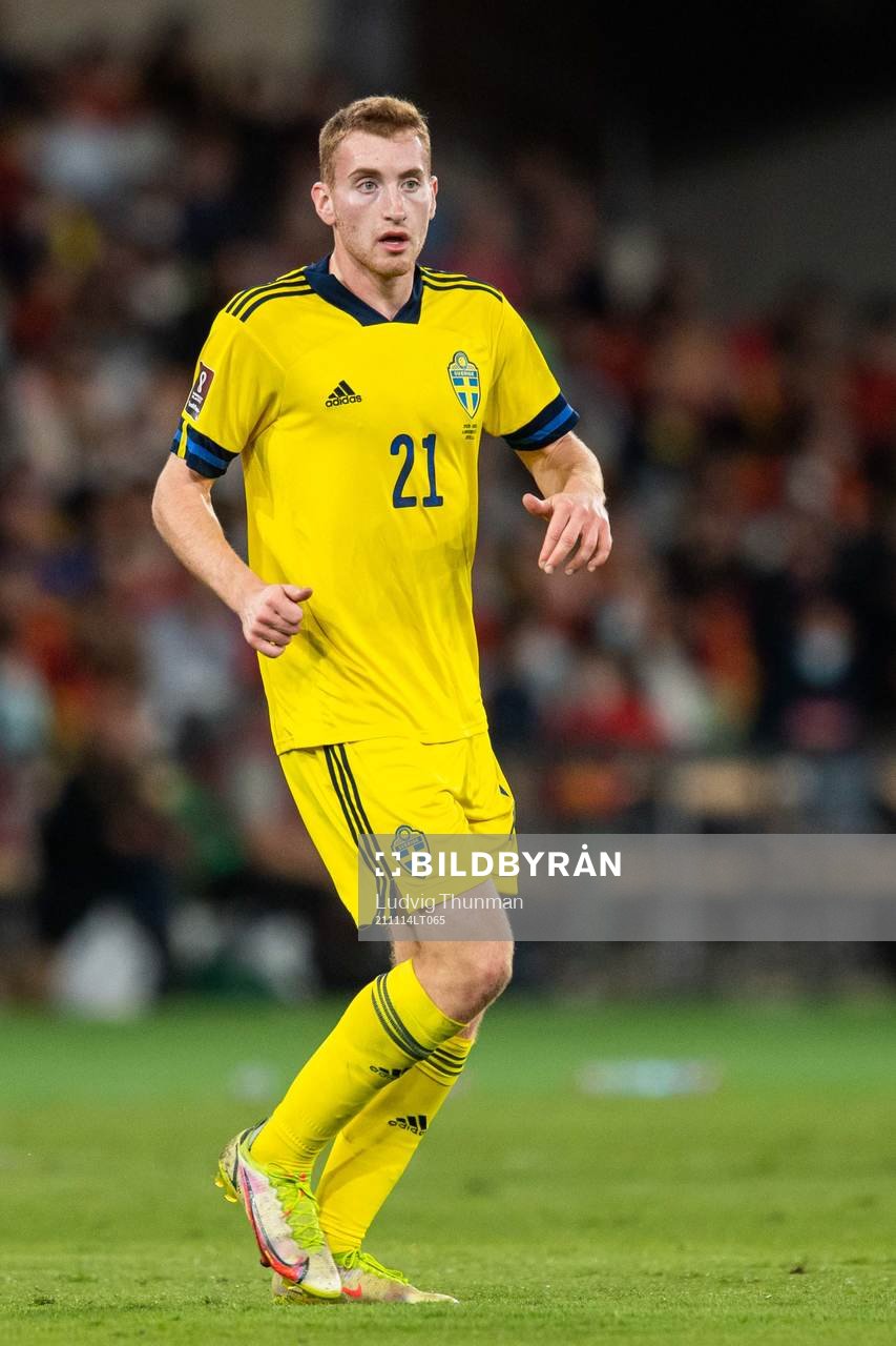 Dejan Kulusevski of Sweden