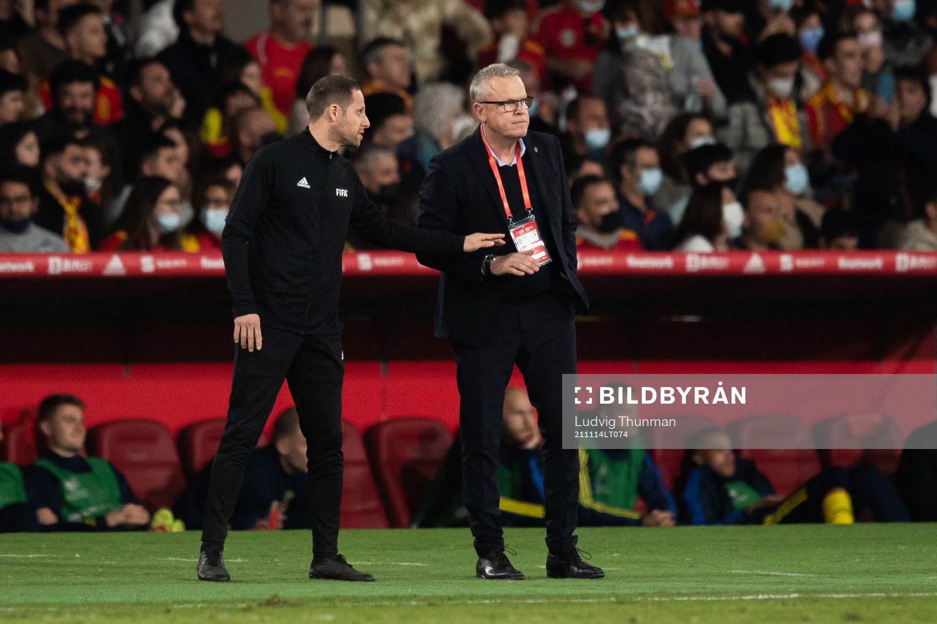 Head coach Janne Andersson of Sweden