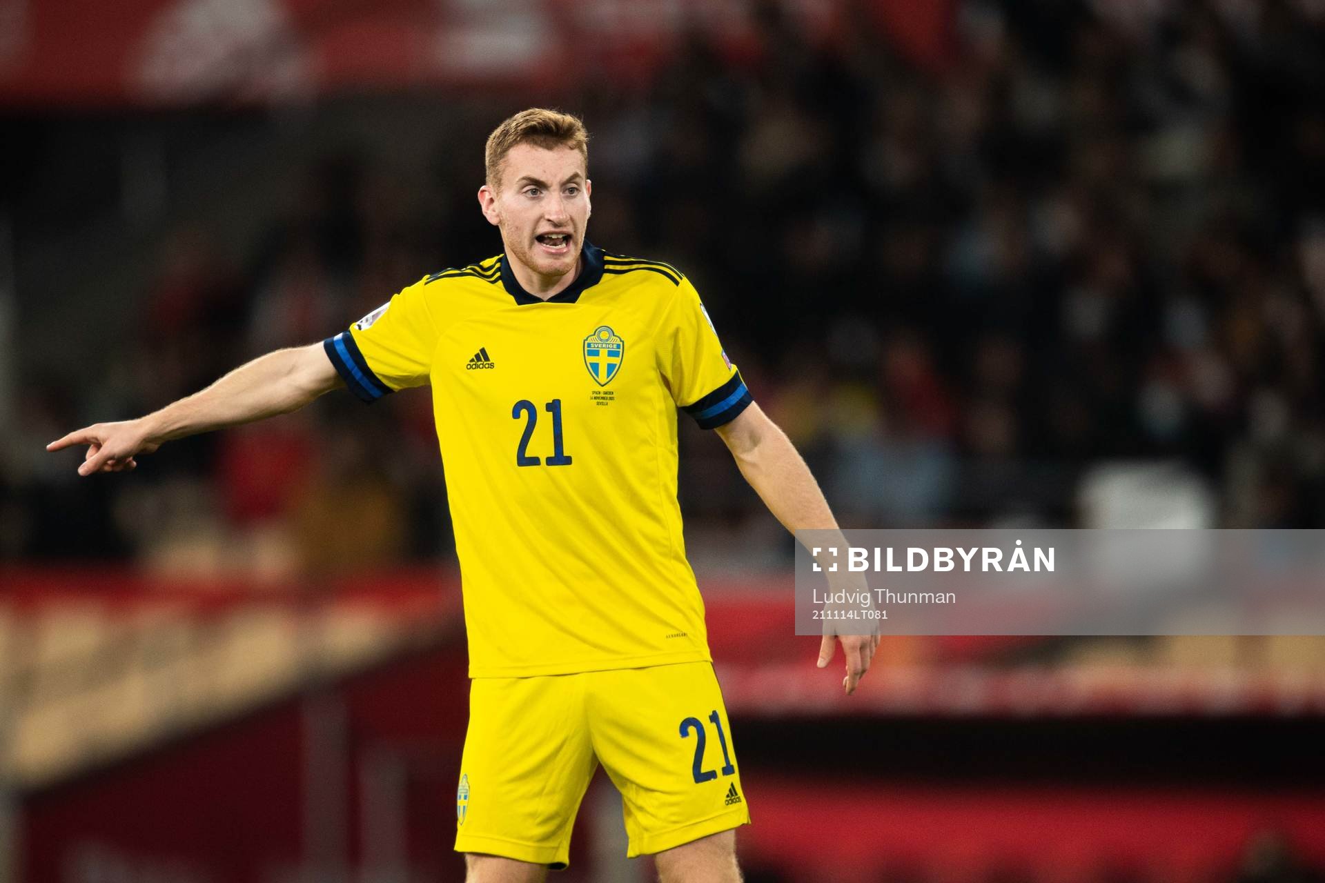 Dejan Kulusevski of Sweden