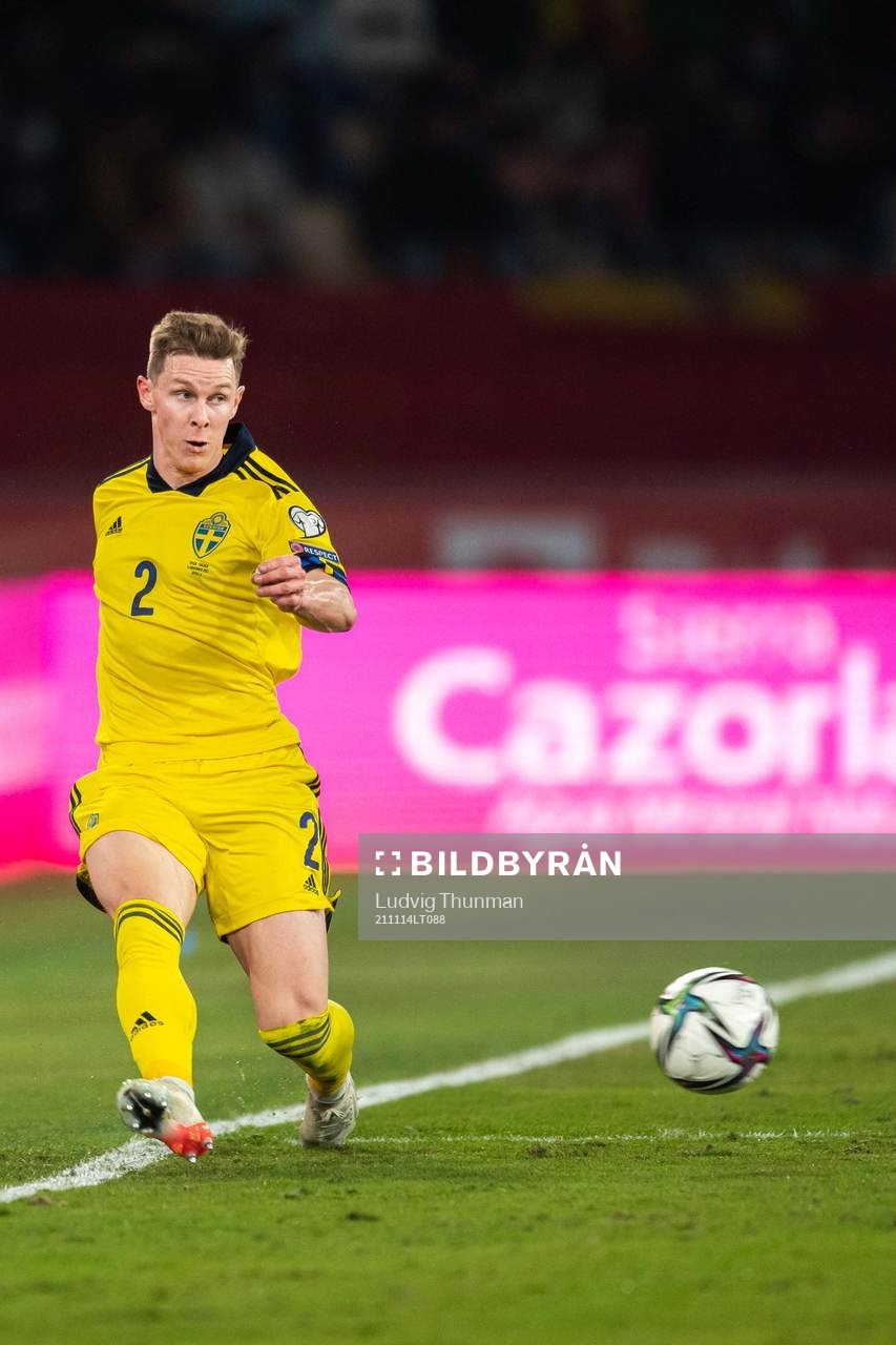 Emil Krafth of Sweden