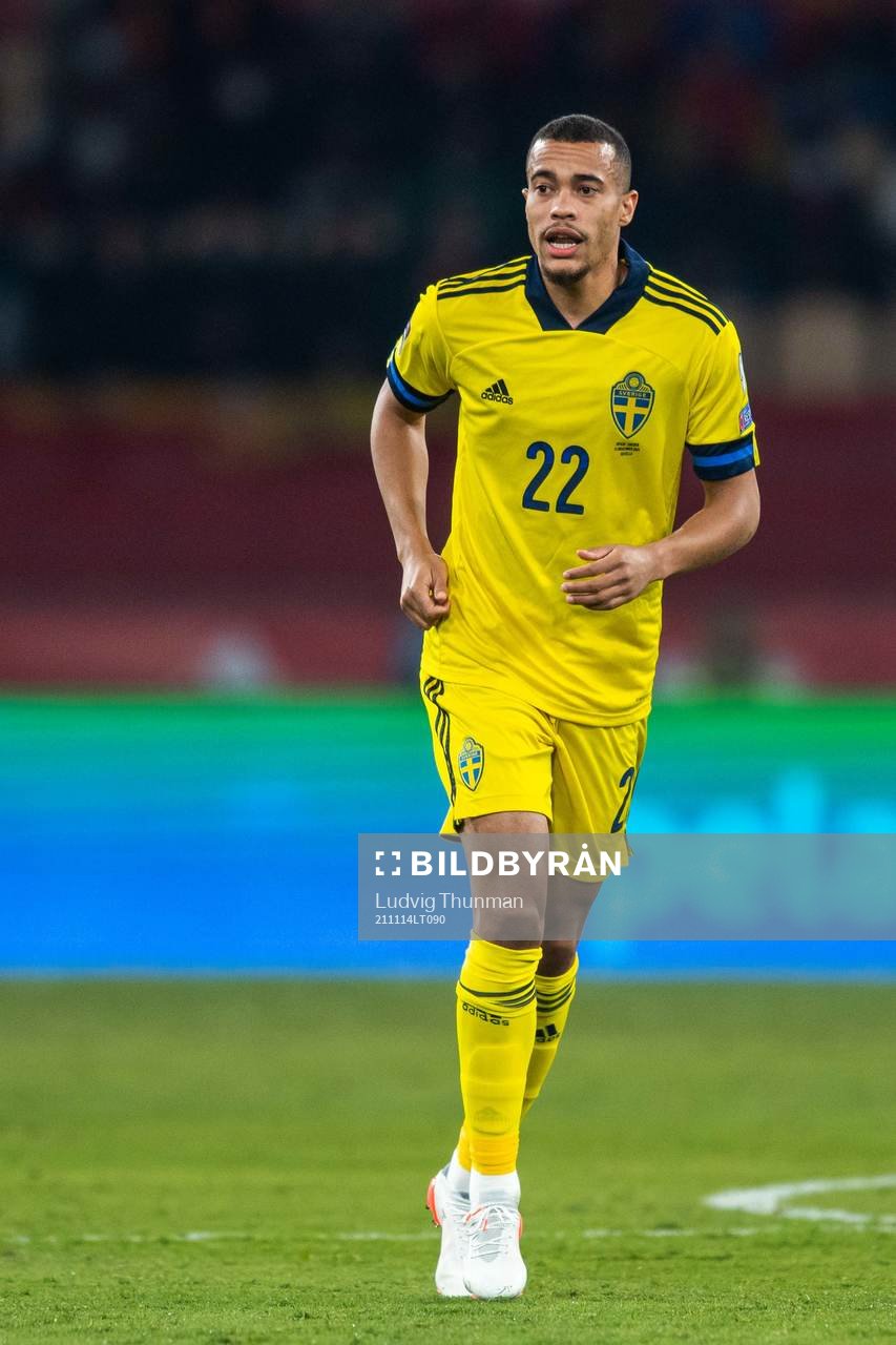 Robin Quaison of Sweden