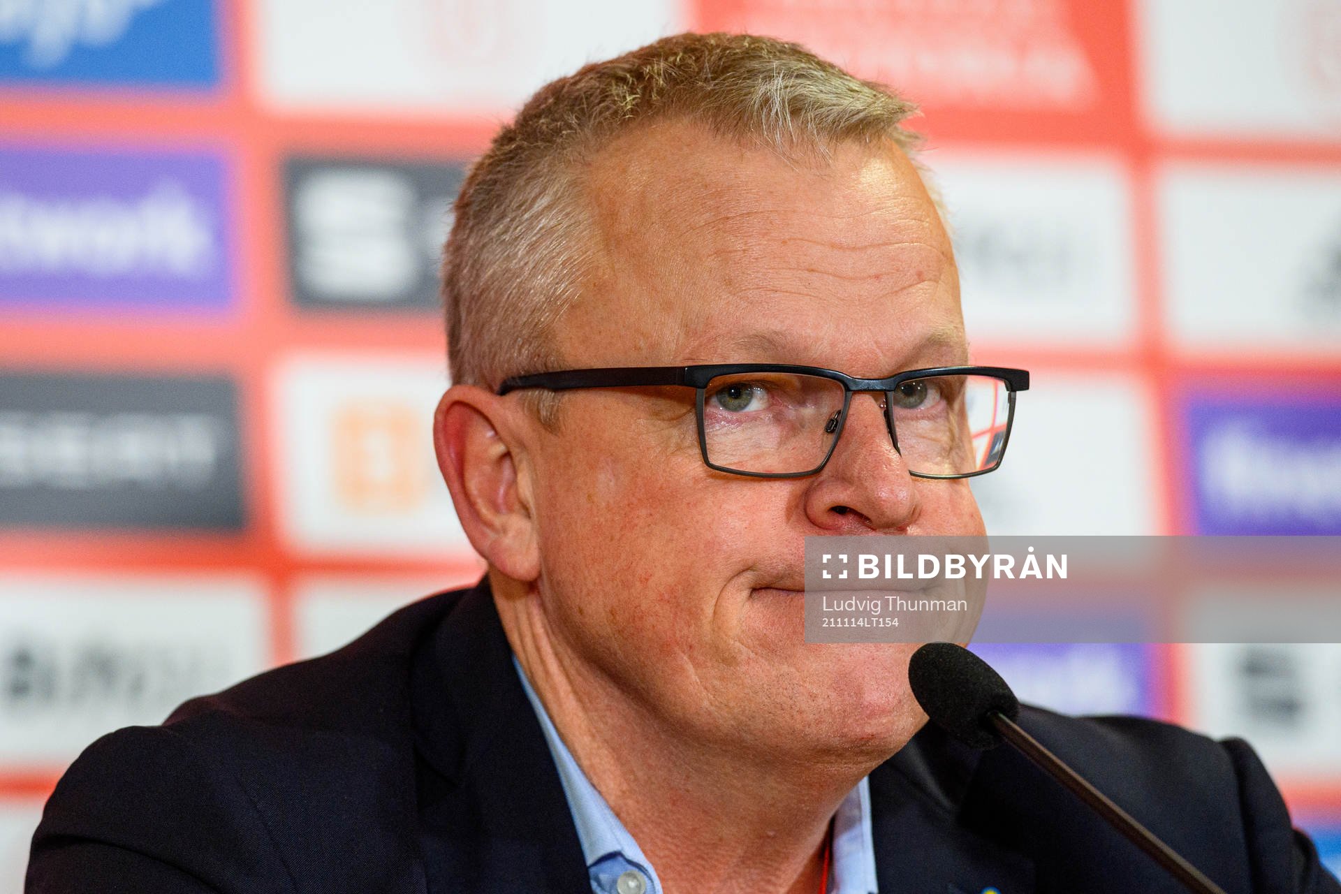 Head coach Janne Andersson of Sweden