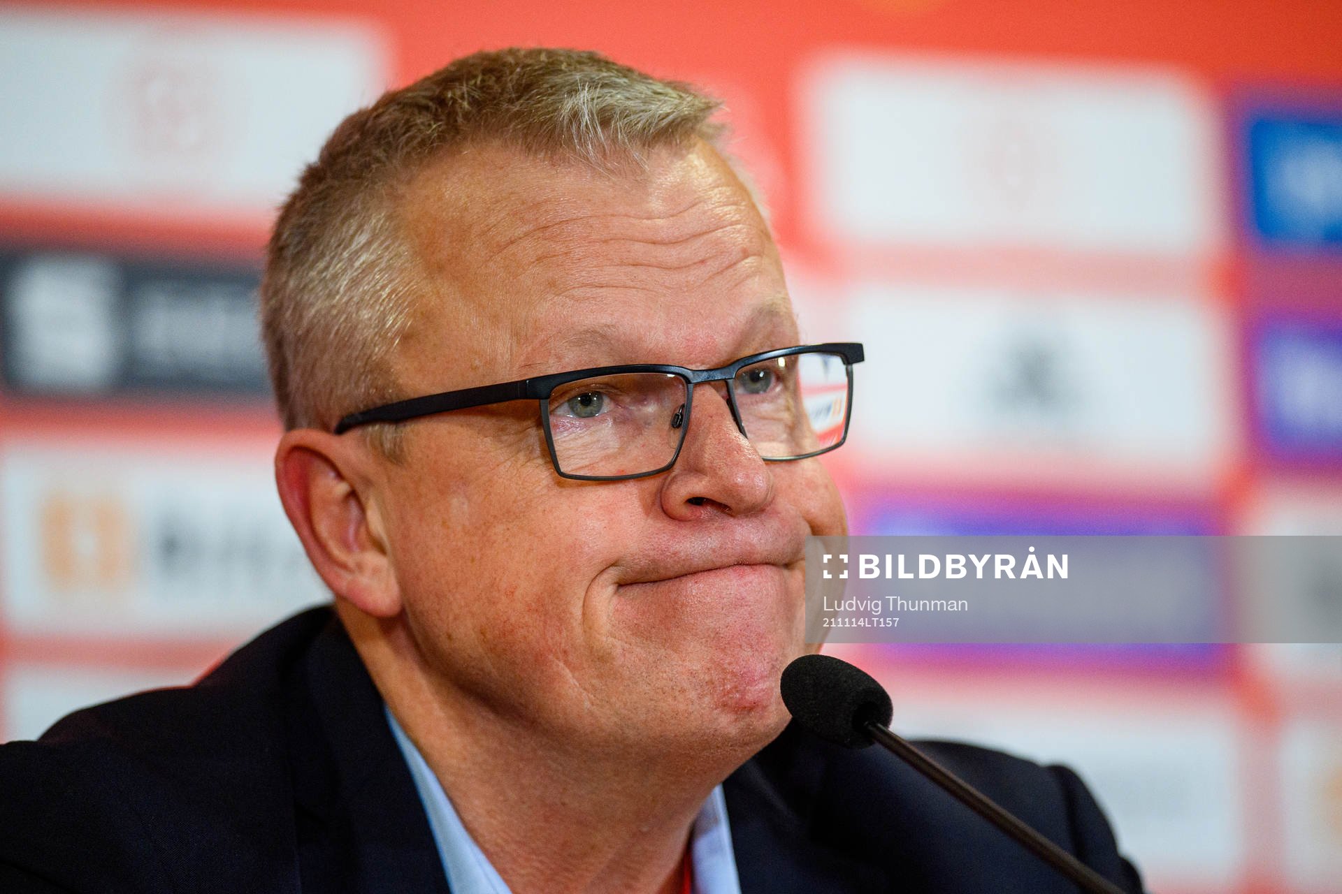 Head coach Janne Andersson of Sweden
