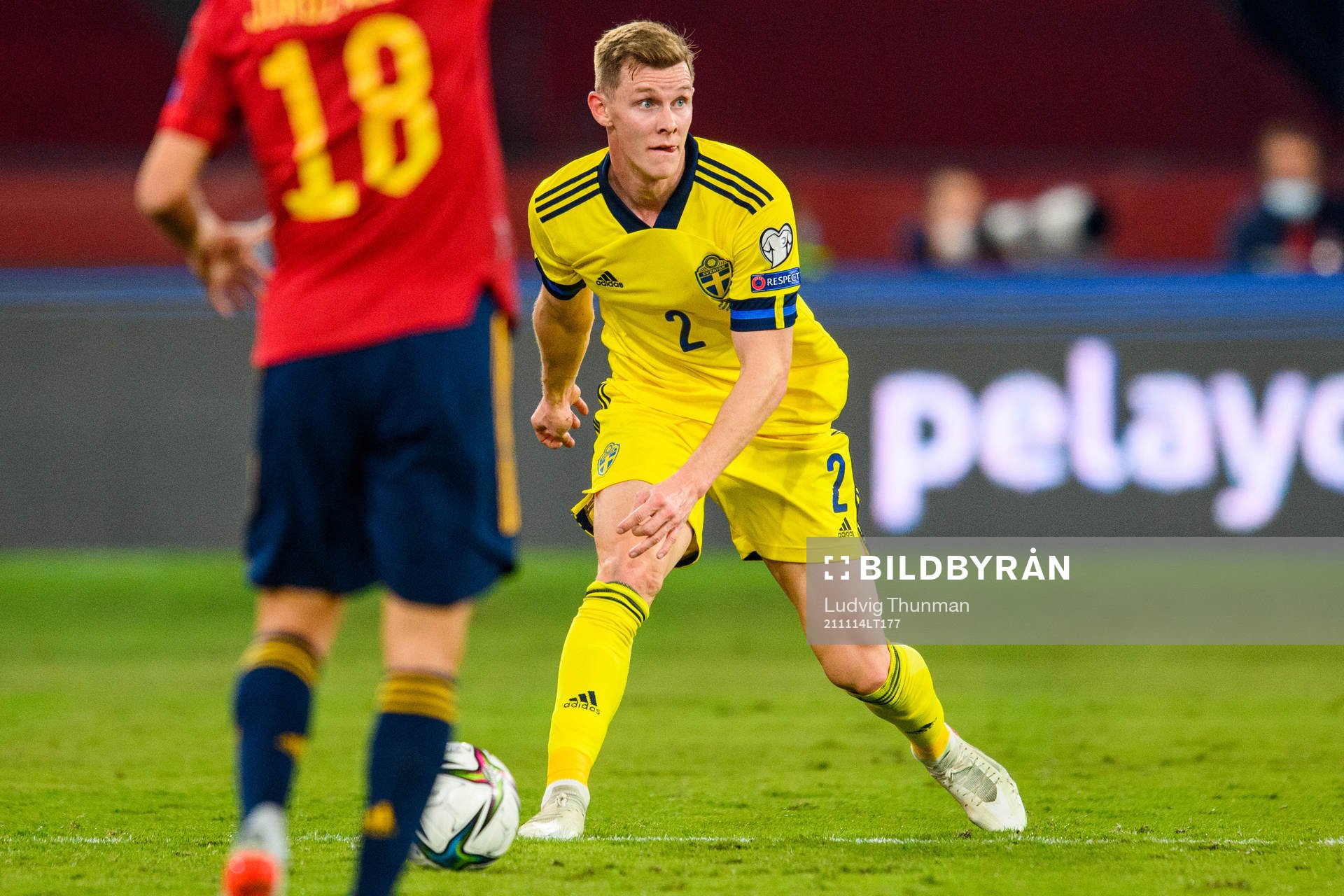 Emil Krafth of Sweden