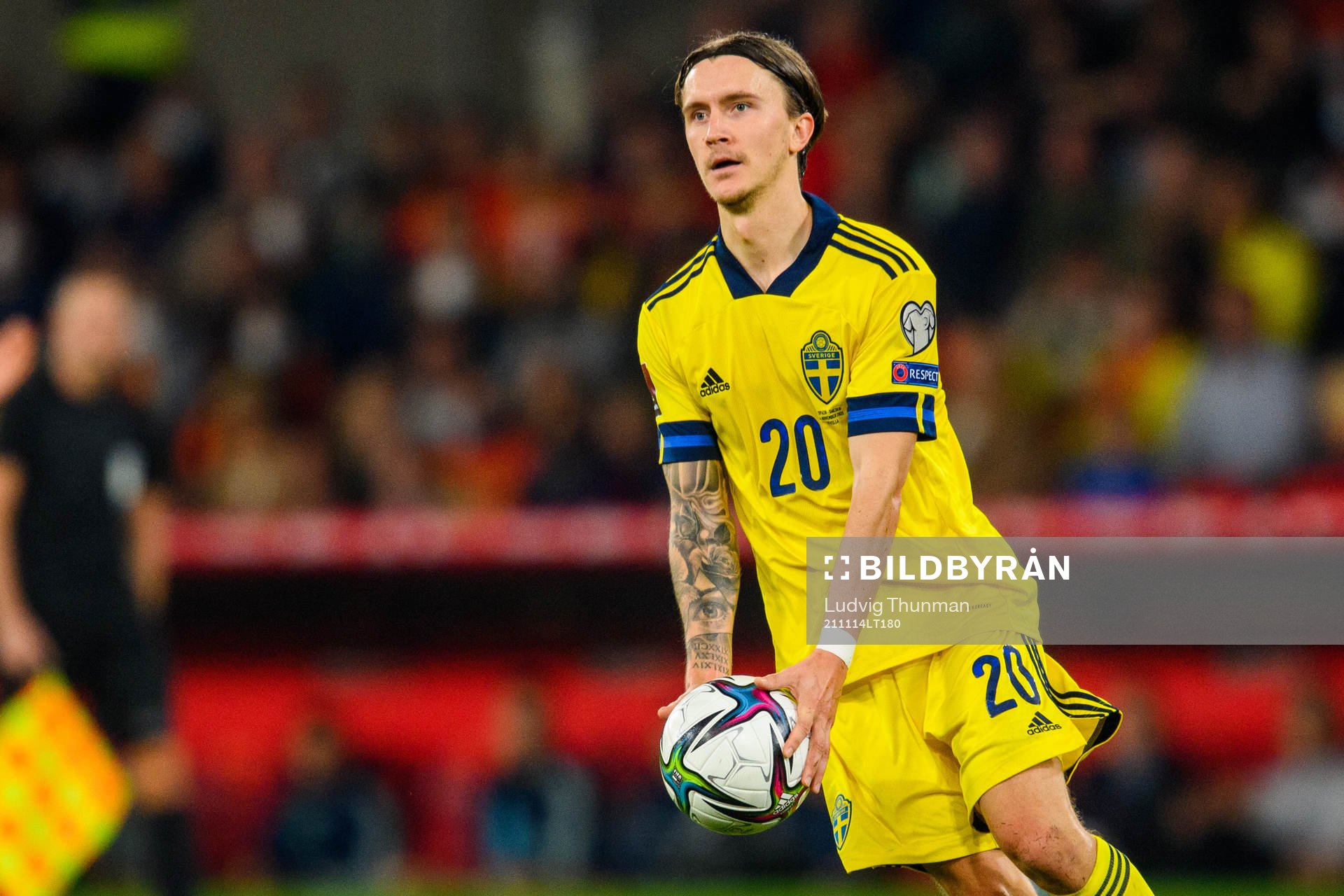 Kristoffer Olsson of Swedenduring the FIFA World Cup