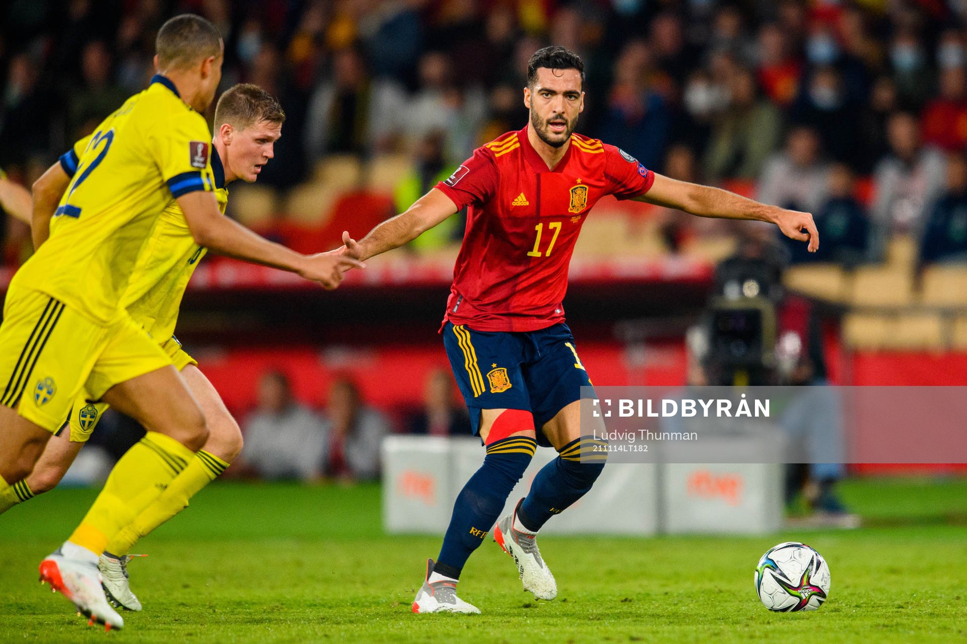Mikel Merino of Spain
