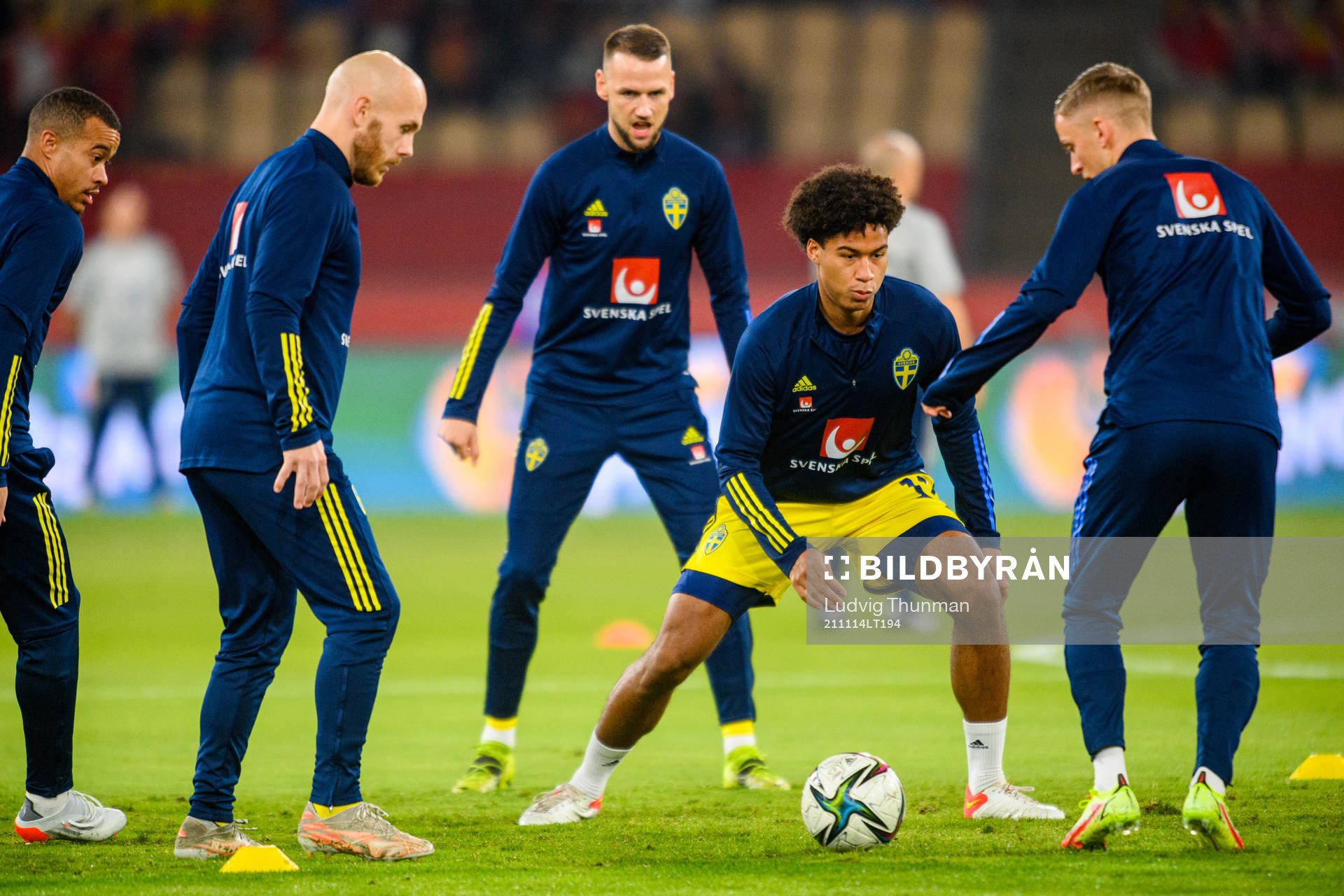Magnus Eriksson, Alexander Milosevic and Jens Cajuste of