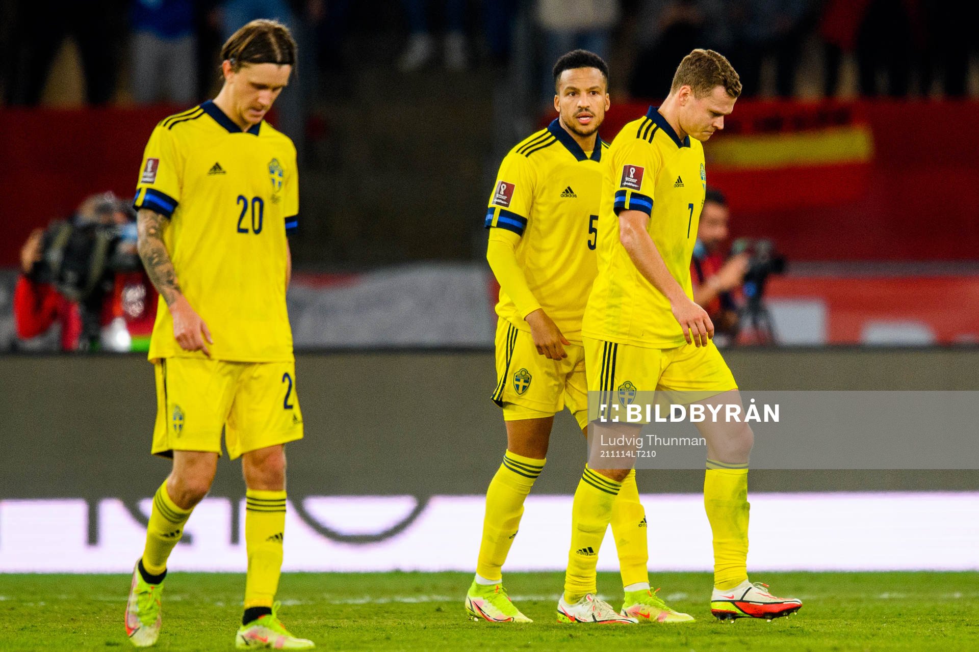 Kristoffer Olsson, Martin Olsson and Viktor Claesson of