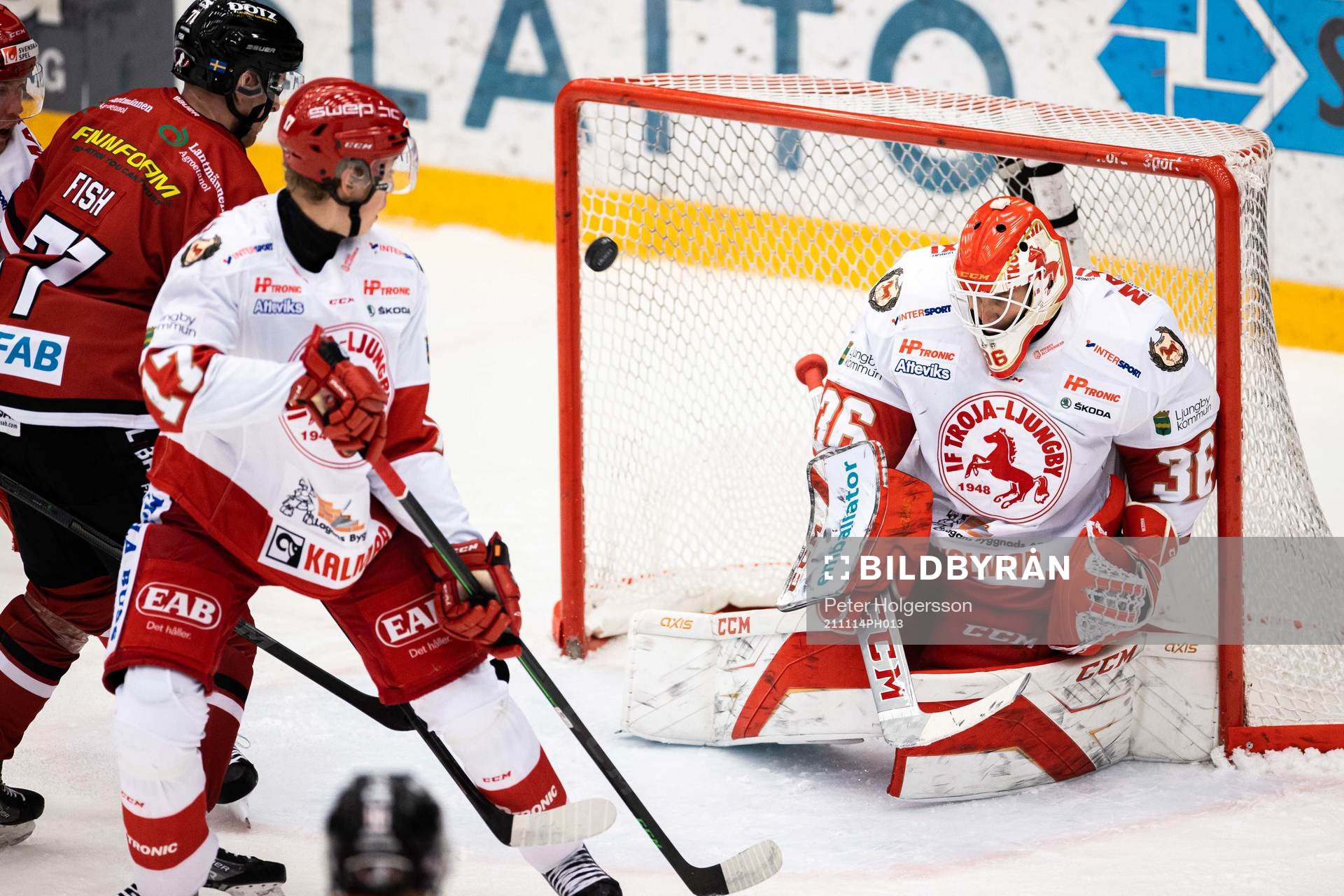 Troja/Ljungbys målvakt Wictor Ragnewall