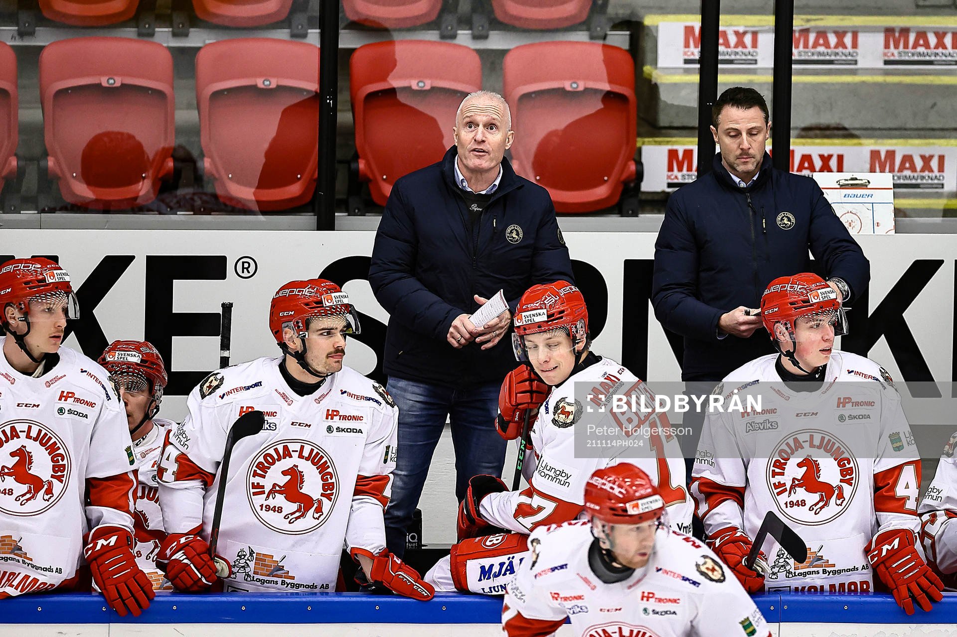 Troja/Ljungbys tränare Roger Forsberg