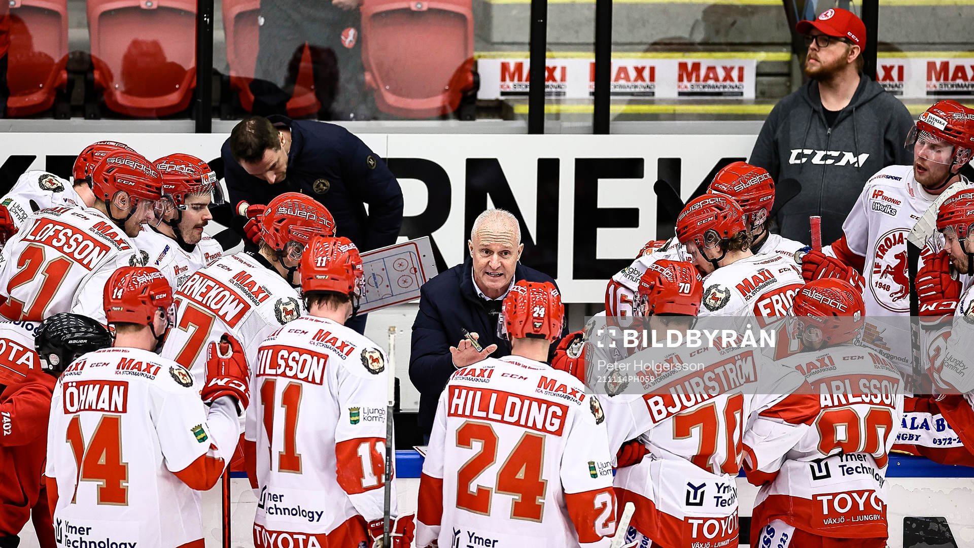 Troja/Ljungbys tränare Roger Forsberg