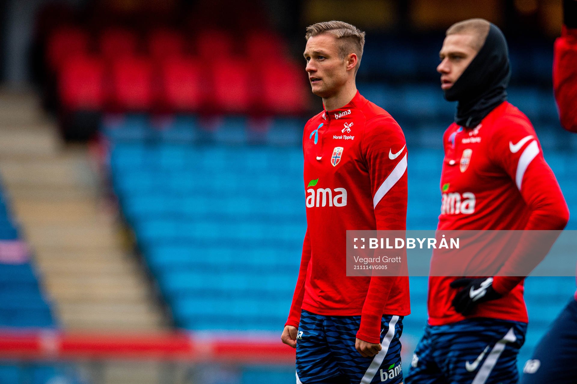 Stian Gregersen of the Norwegian national football team