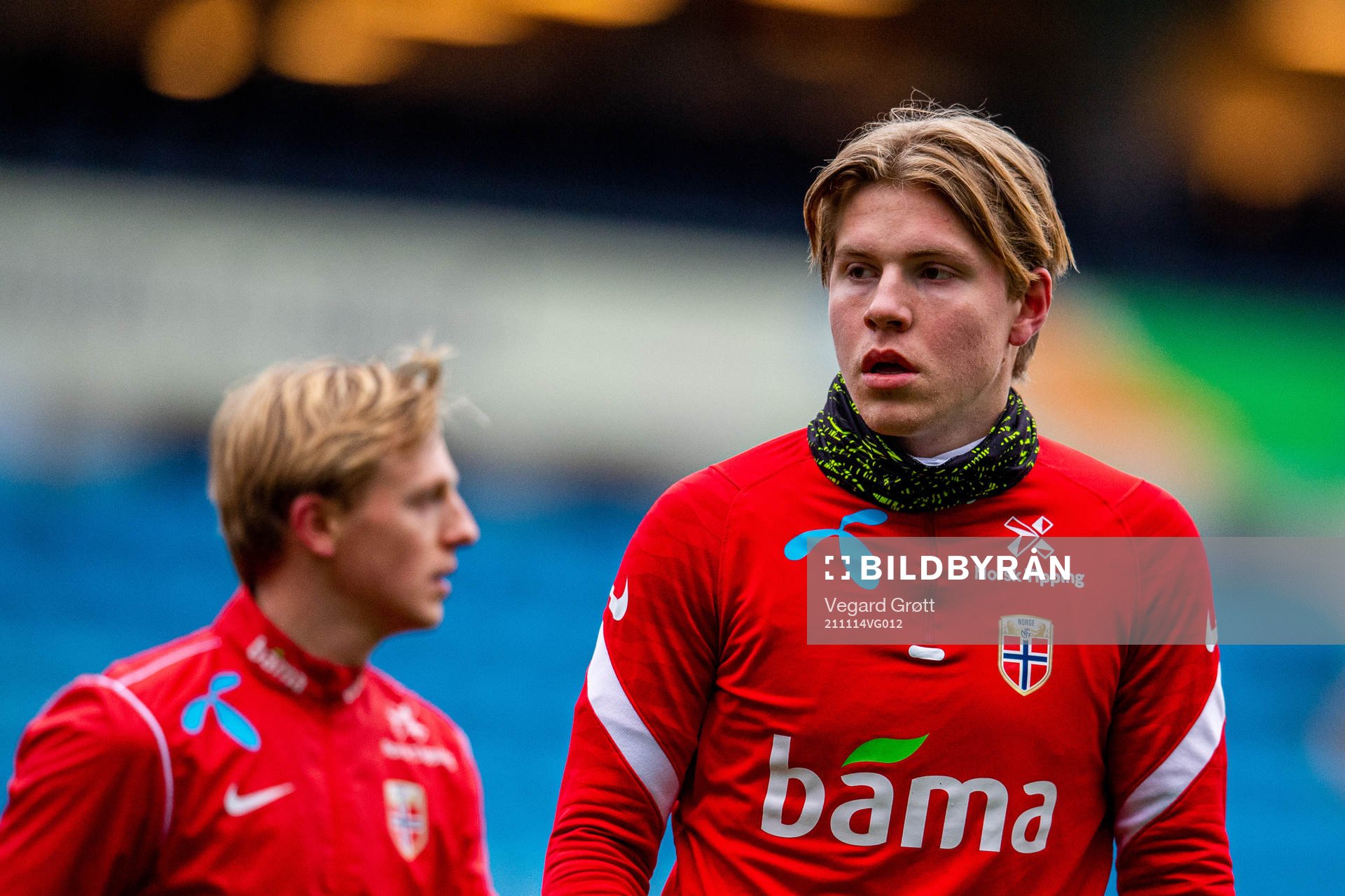 Jens Petter Hauge of the Norwegian national football team