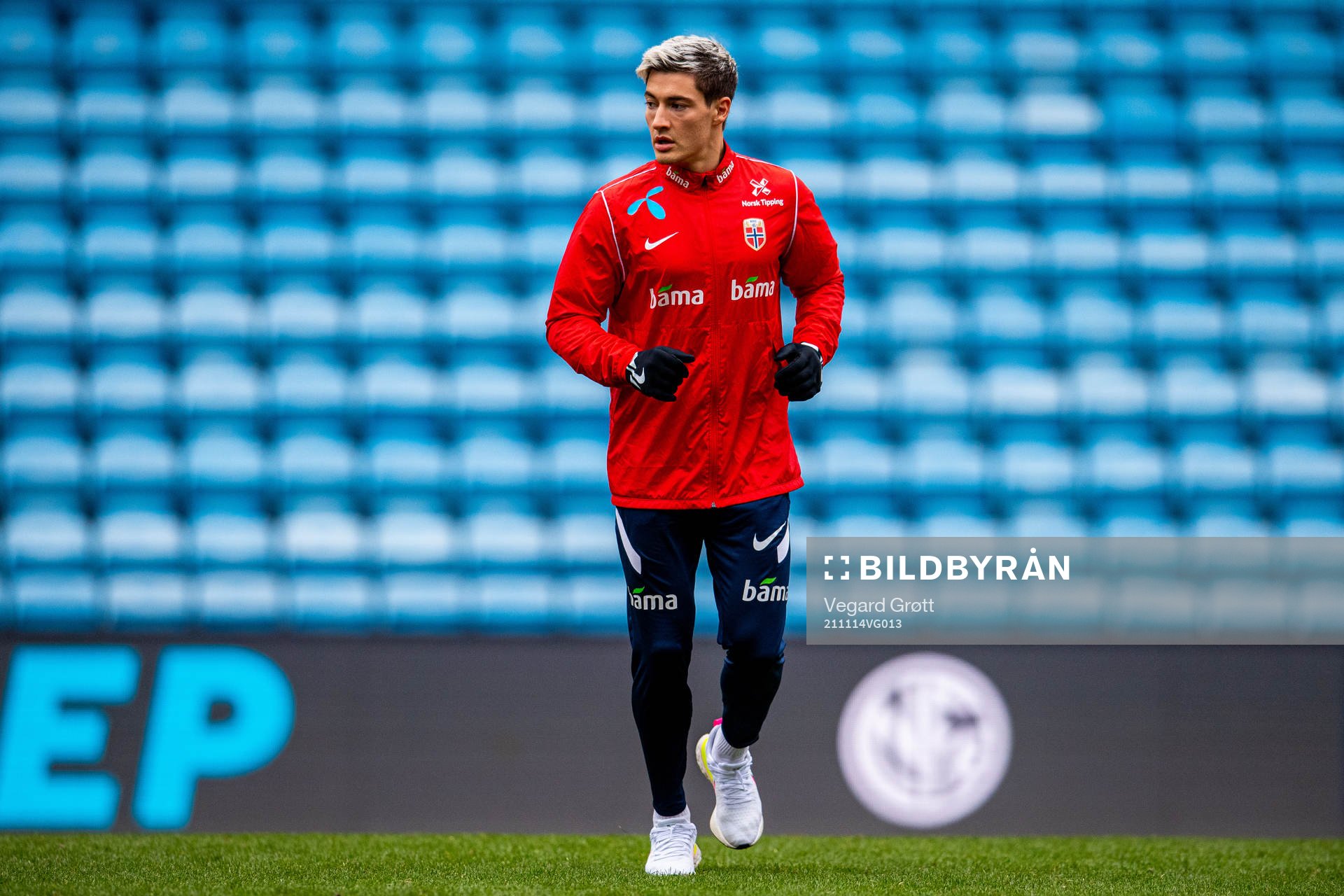 Mathias Normann of the Norwegian national football team