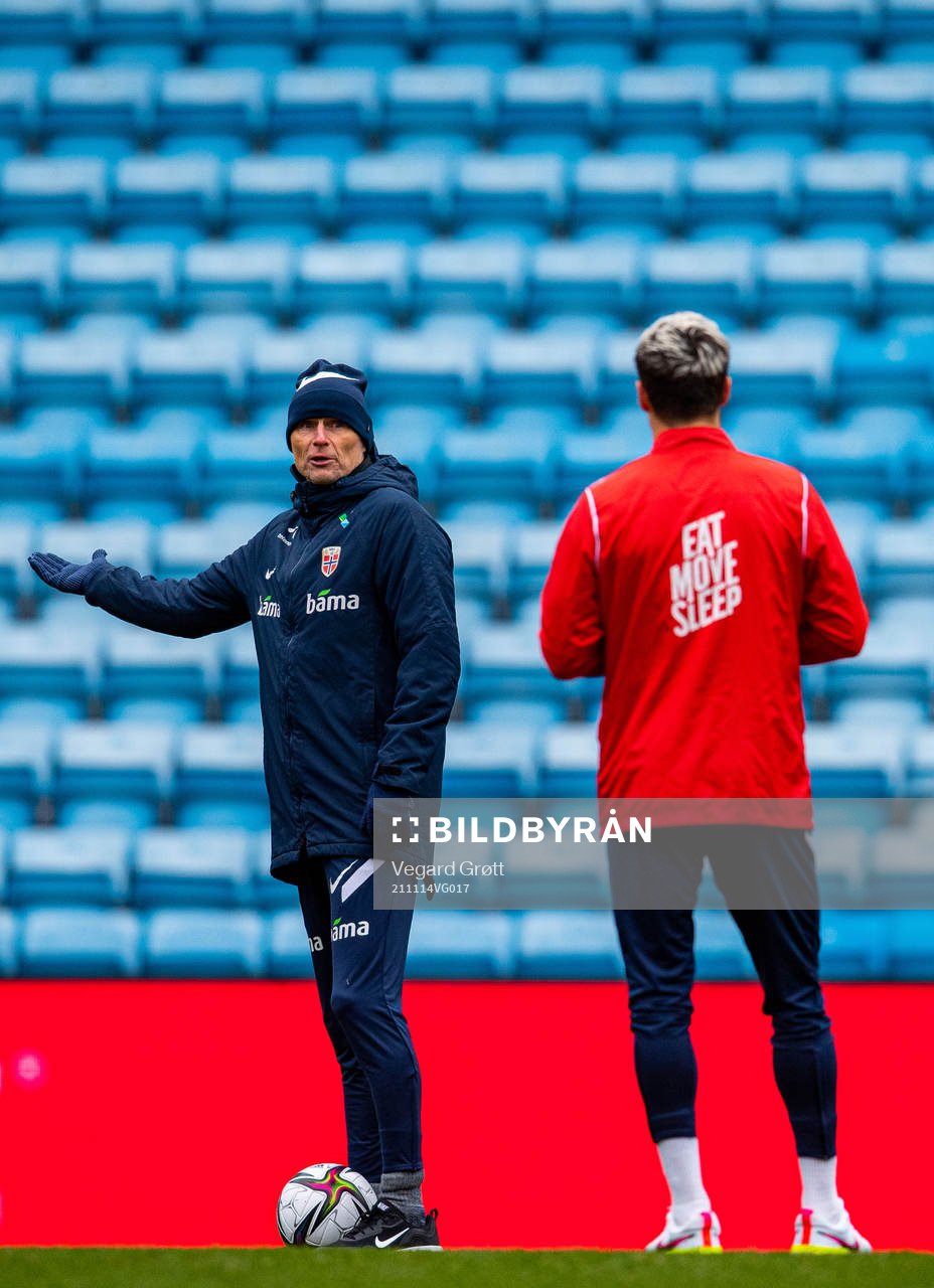 Ståle Solbakken, head coach of the Norwegian national