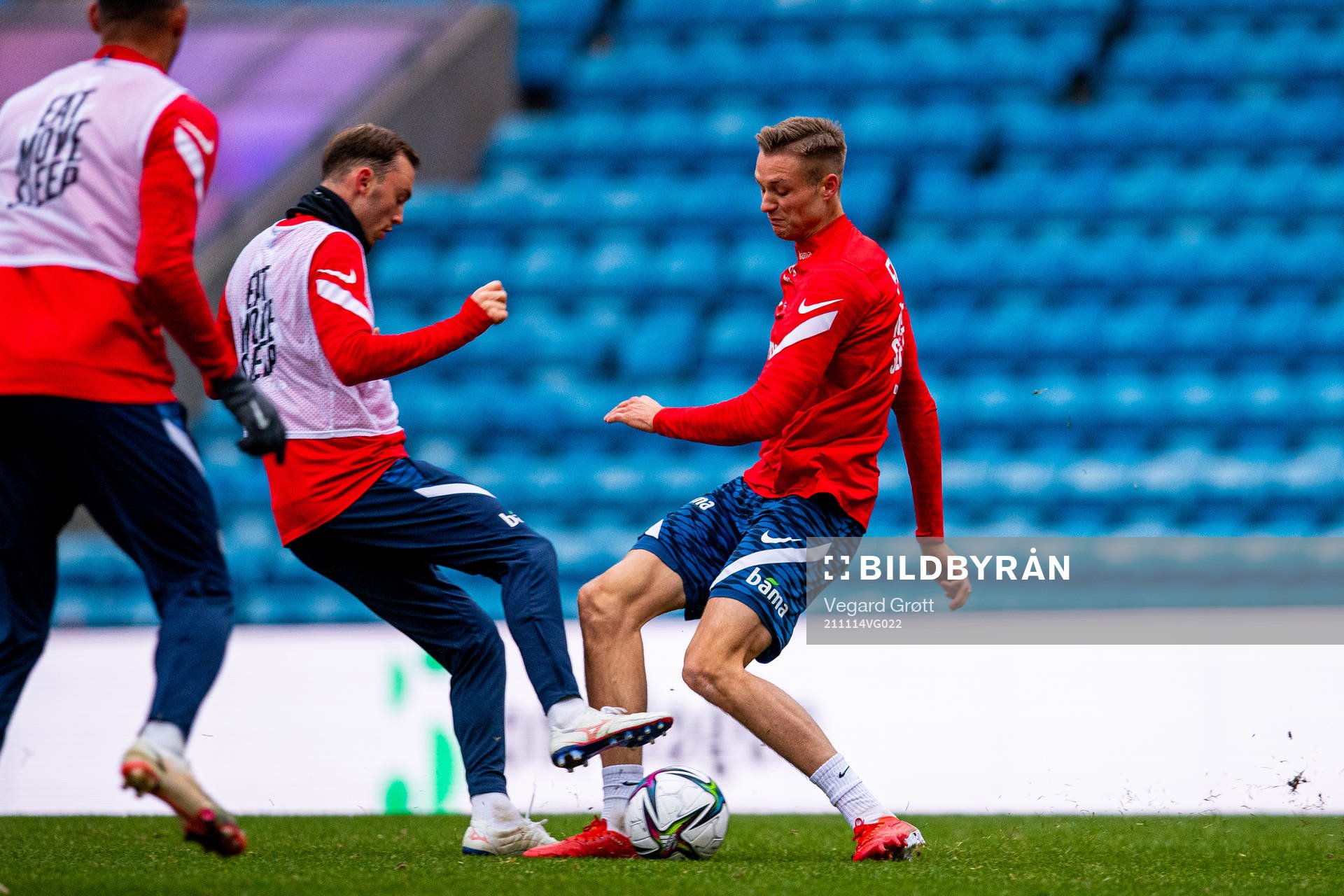 Fredrik Aursnes and Stian Gregersen of the Norwegian