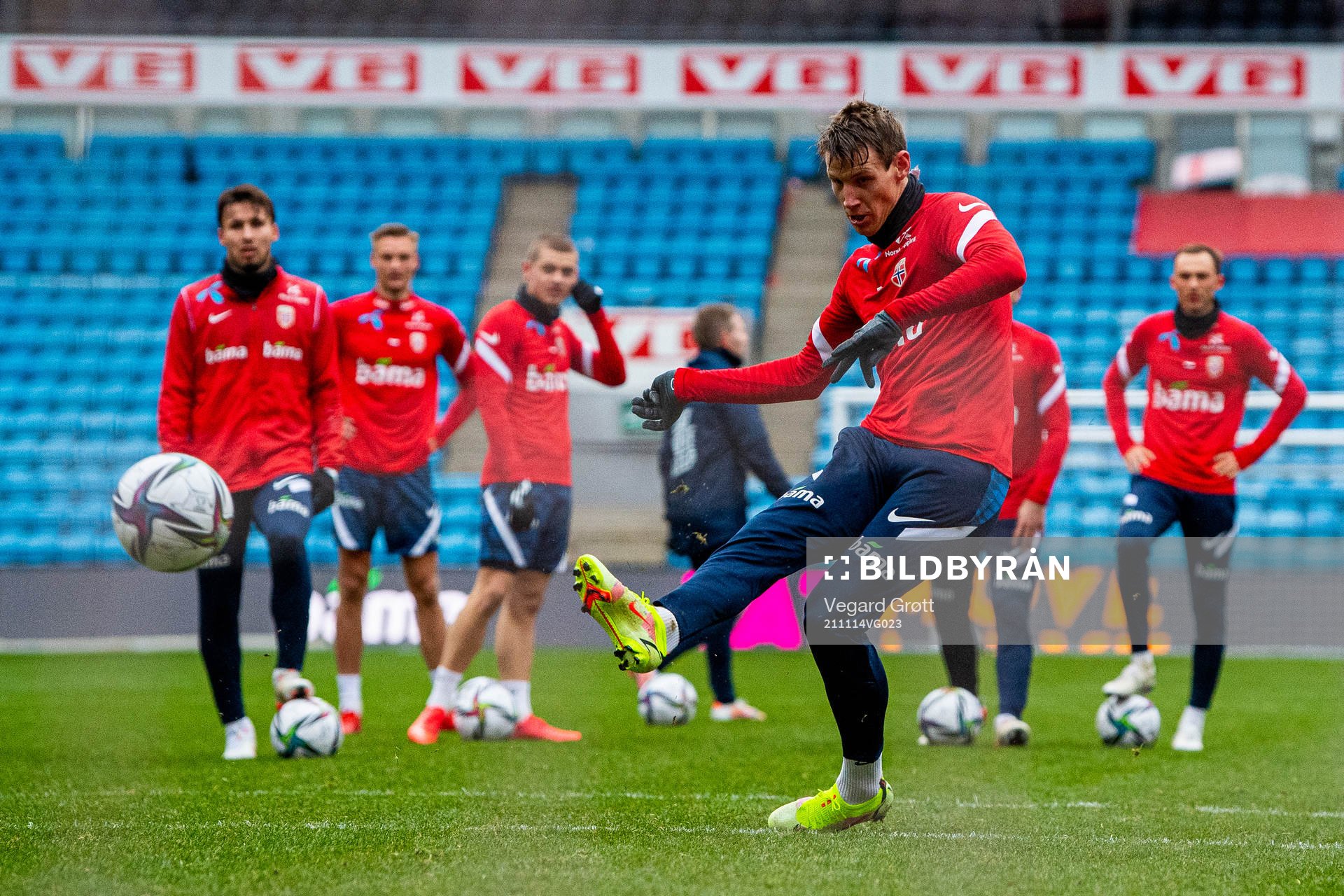 Thomas Lehne Olsen of the Norwegian national football team