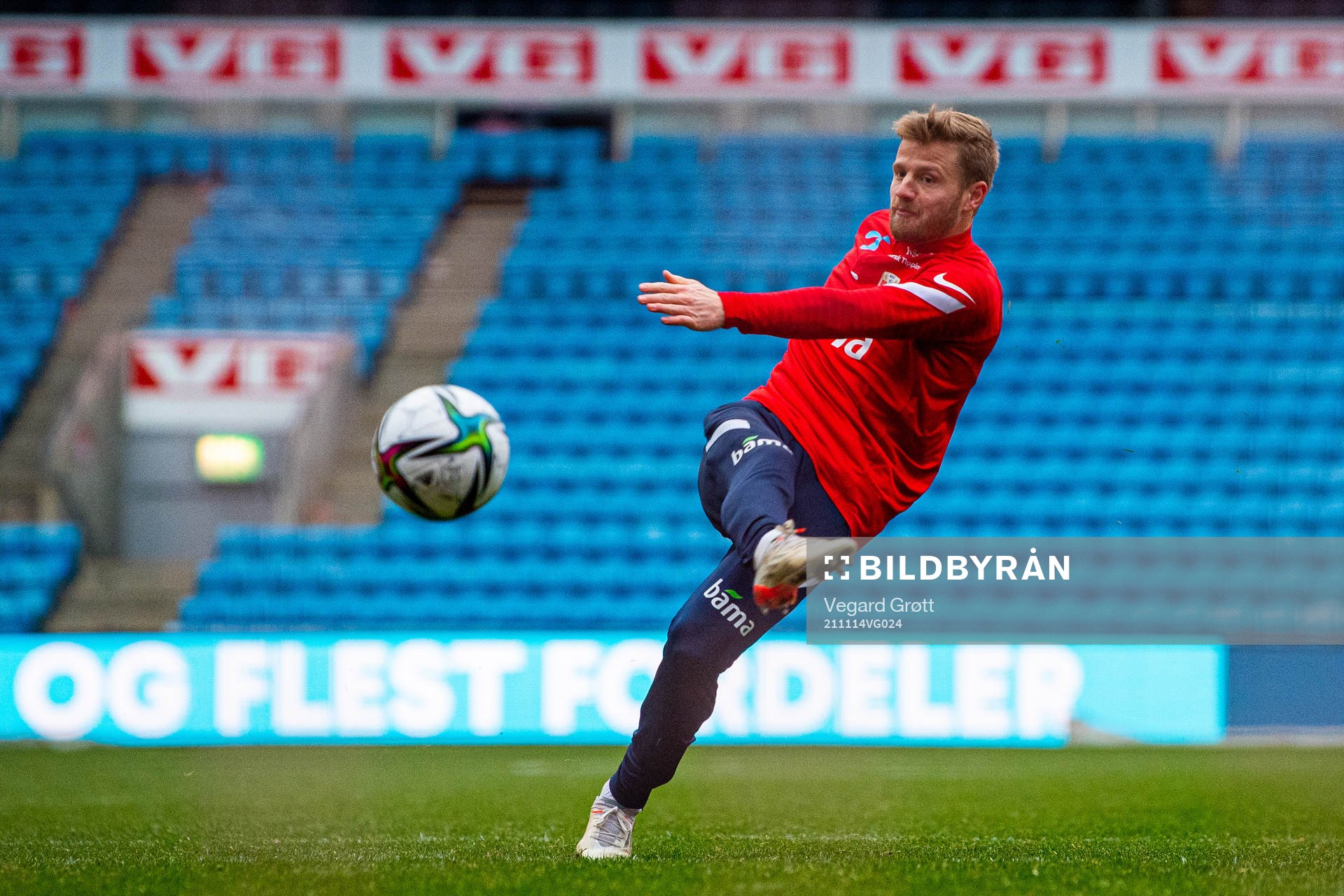 Fredrik Midtsjø of the Norwegian national football team