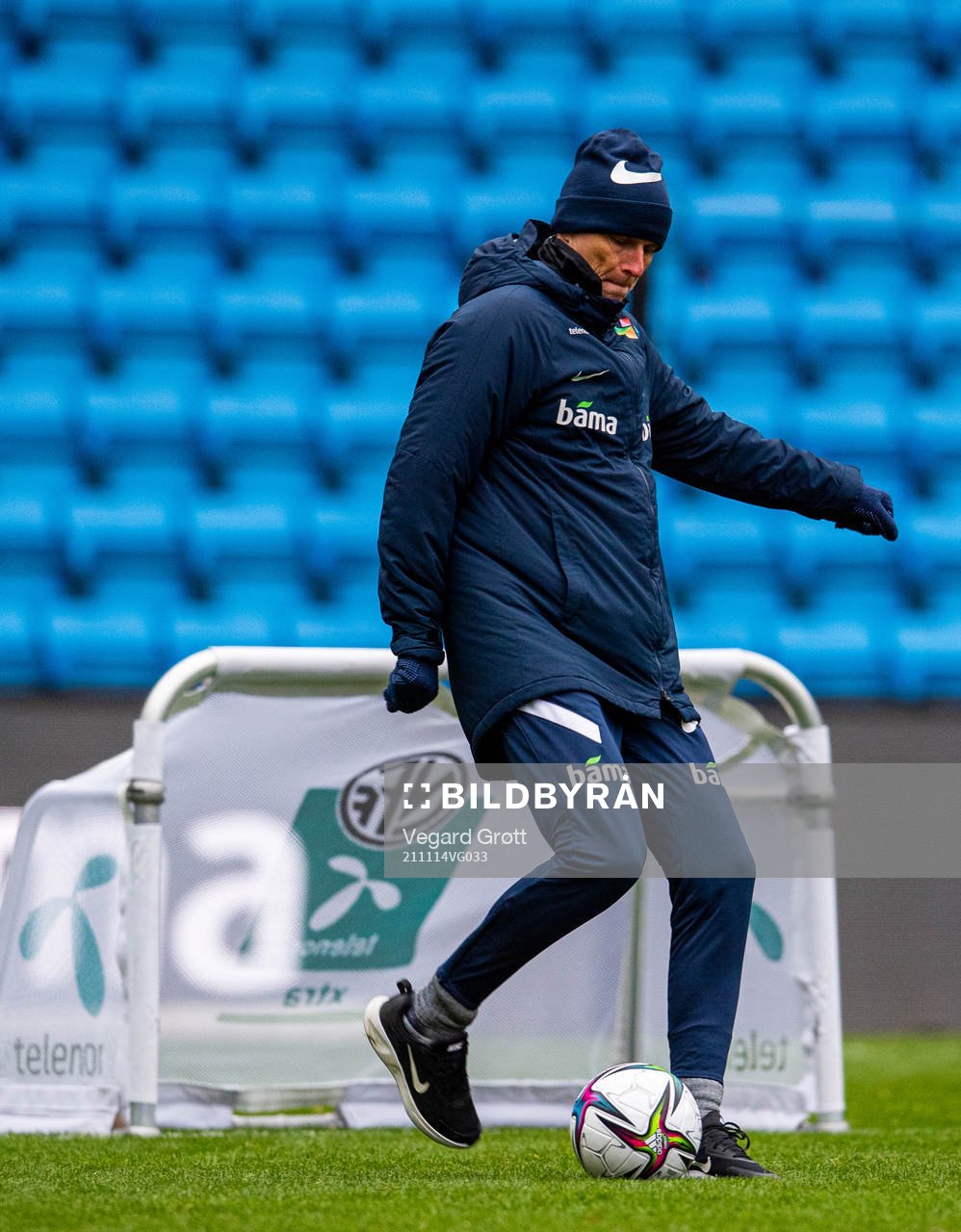 Ståle Solbakken, head coach of the Norwegian national