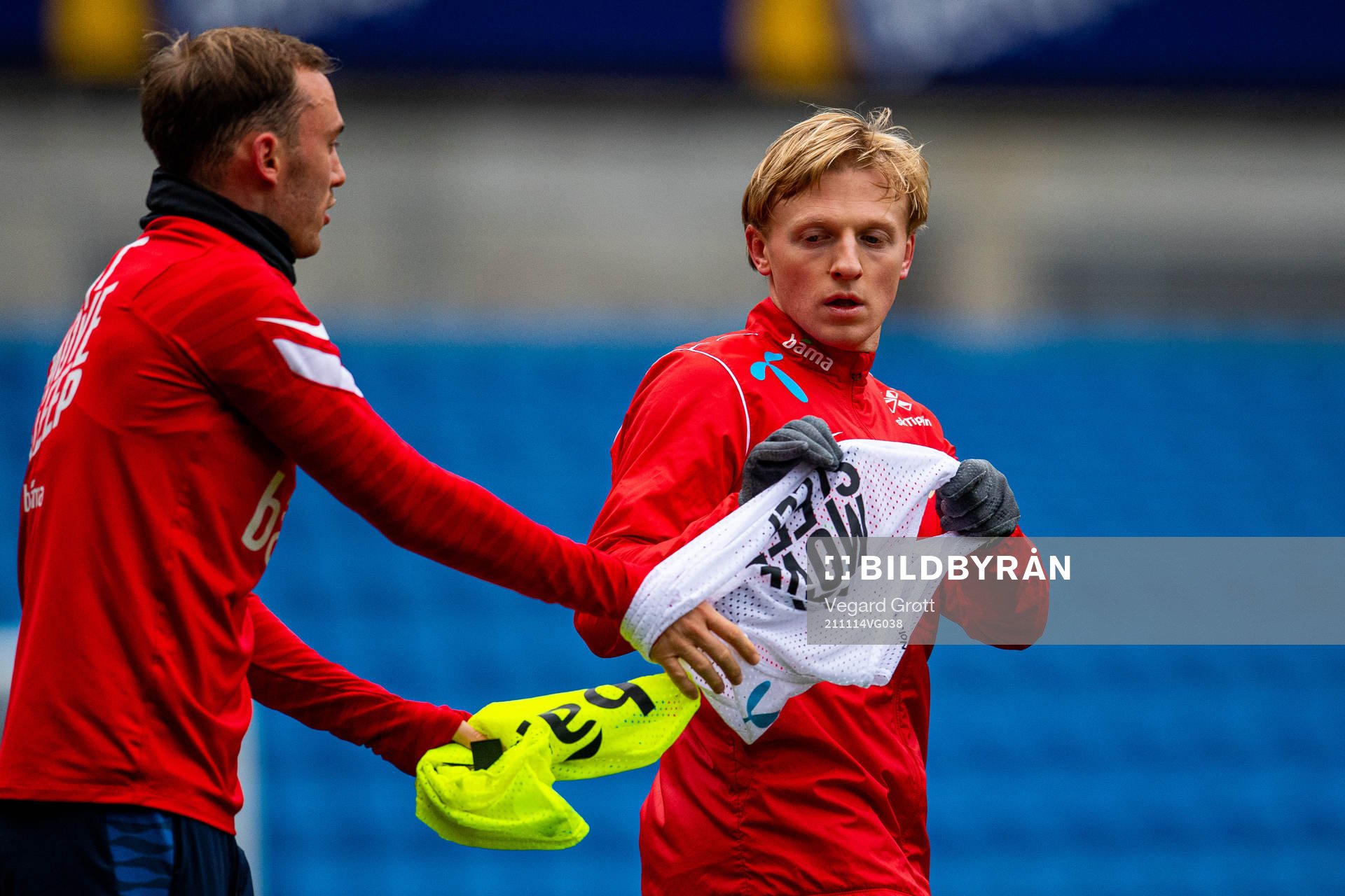 Fredrik Aursnes and Mats Møller Dæhli of the Norwegian