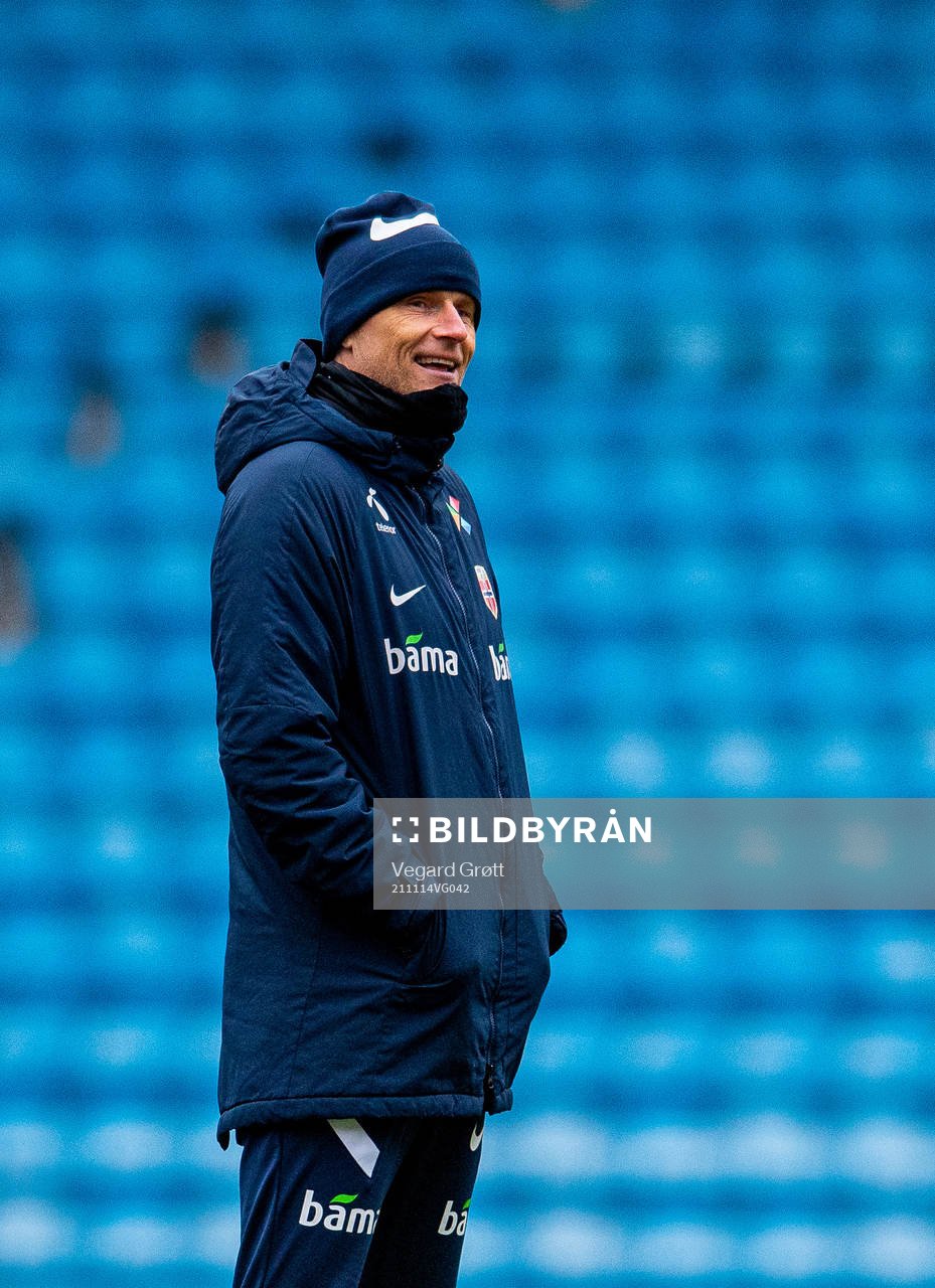 Ståle Solbakken, head coach of the Norwegian national