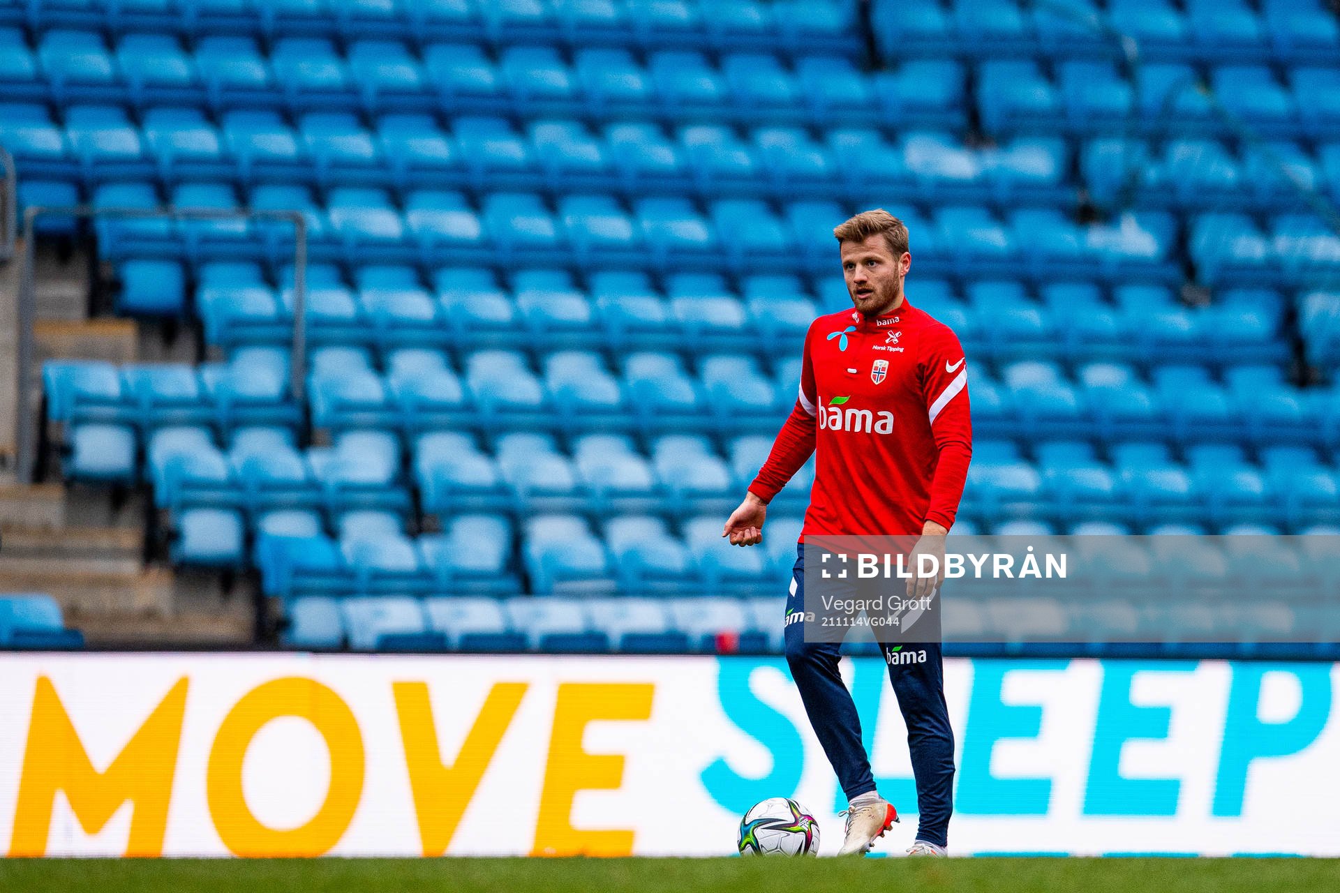 Fredrik Midtsjø of the Norwegian national football team
