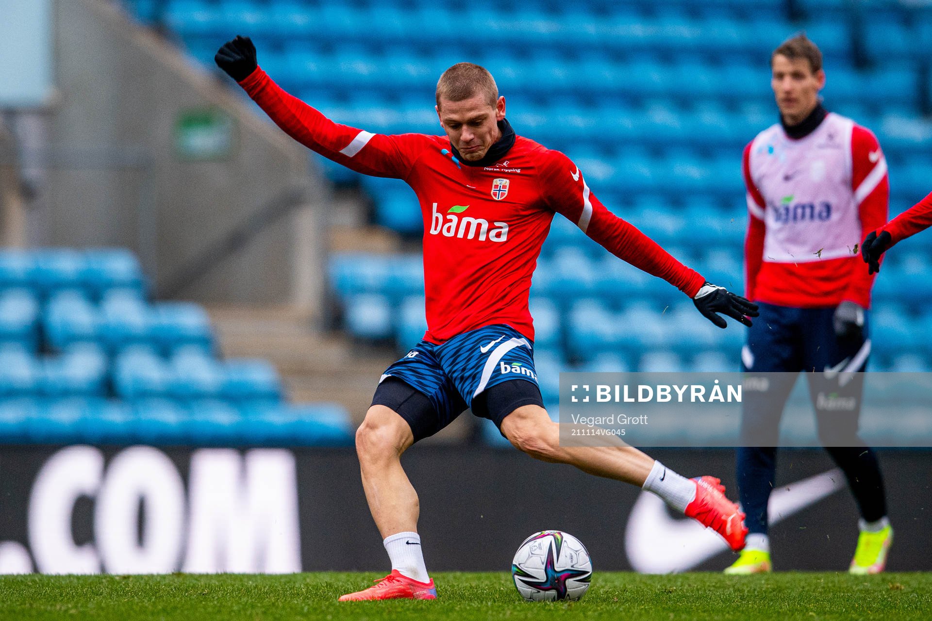 Julian Ryerson of the Norwegian national football team