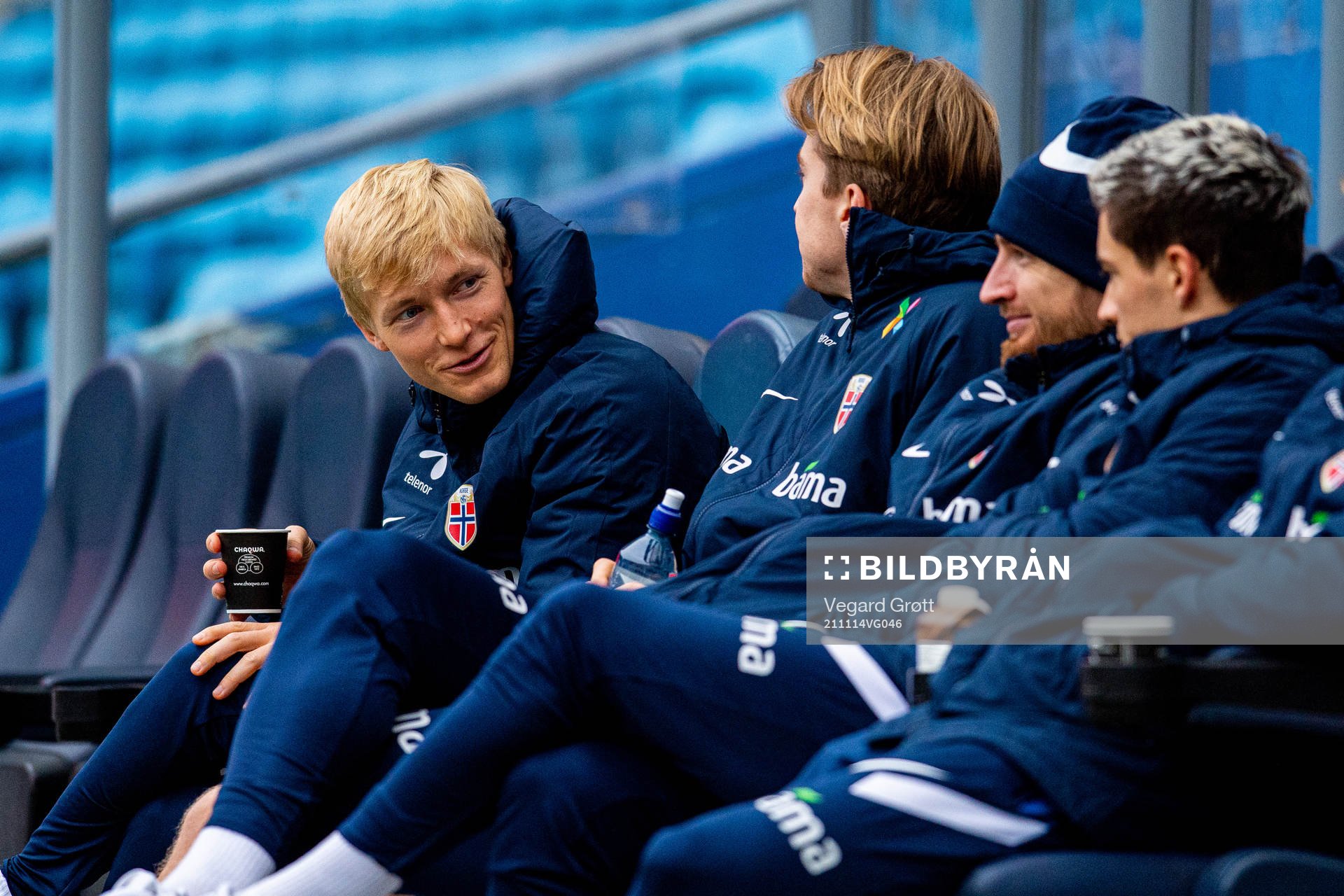 Birger Meling of the Norwegian national football team