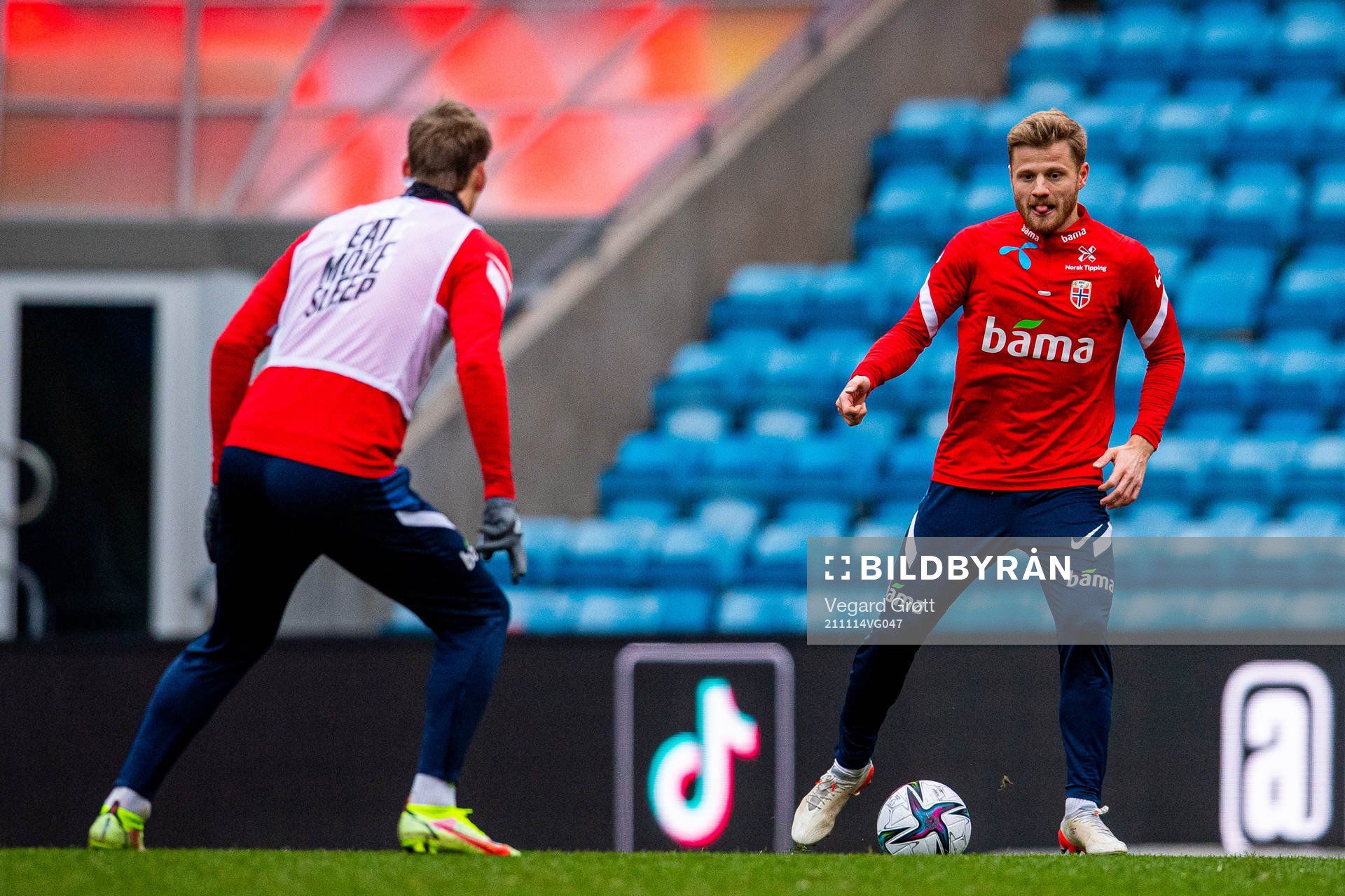 Fredrik Midtsjø of the Norwegian national football team