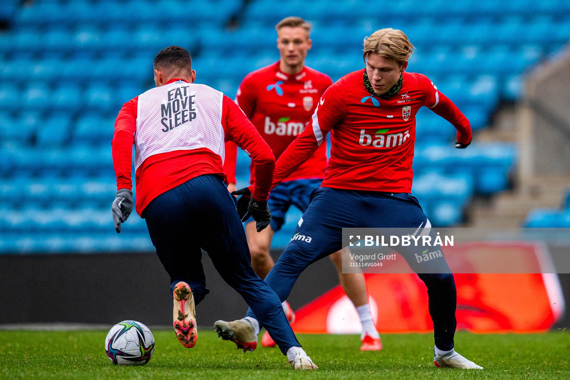 Jens Petter Hauge of the Norwegian national football team