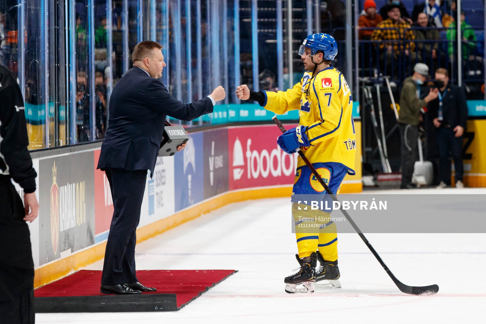 Henrik Tömmernes of Sweden