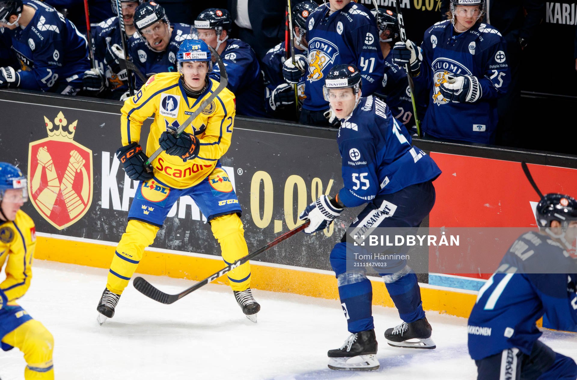 Pontus Holmberg of Sweden and Atte Ohtamaa of Finland