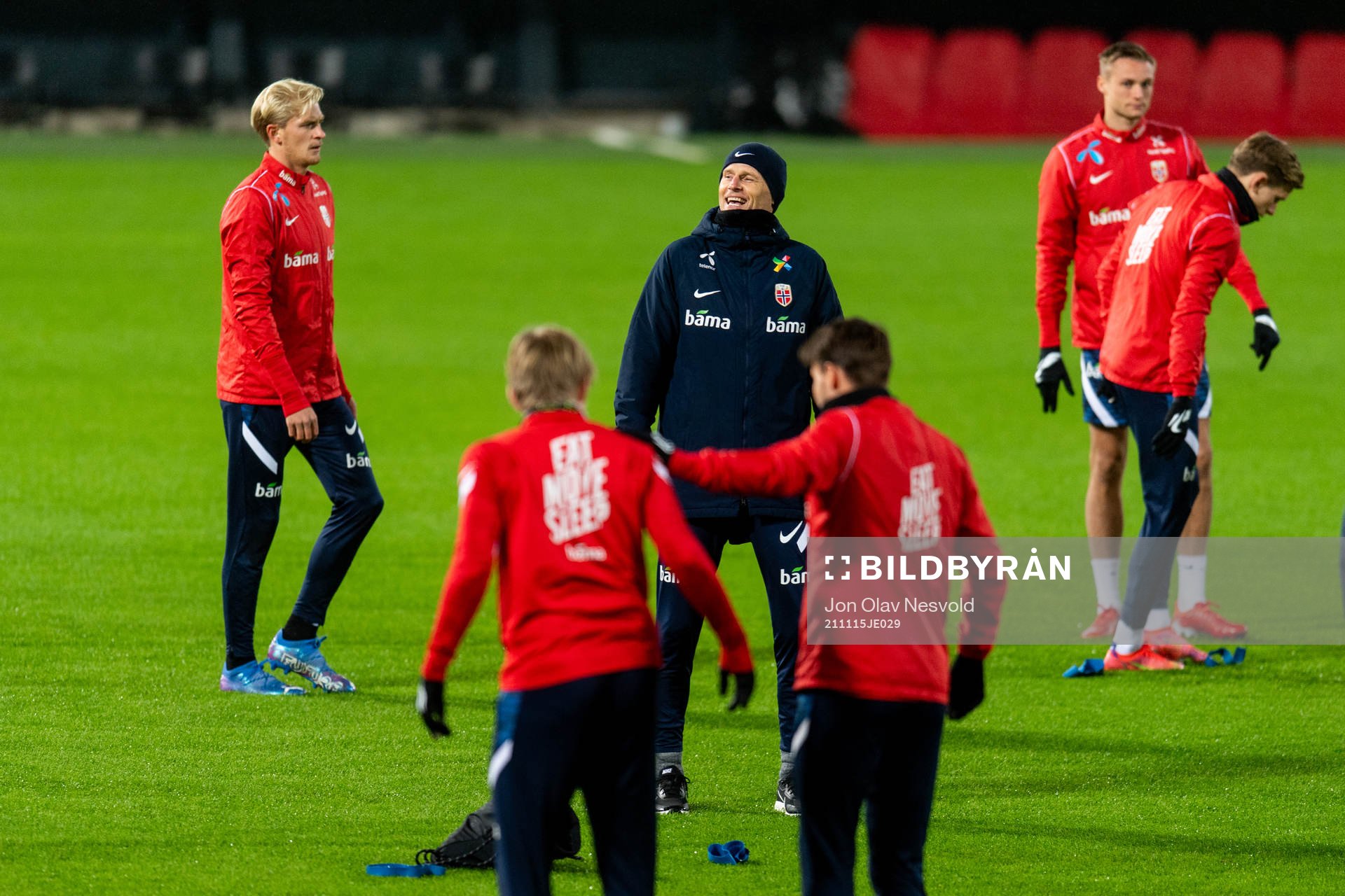 Ståle Solbakken, head coach of the Norwegian national