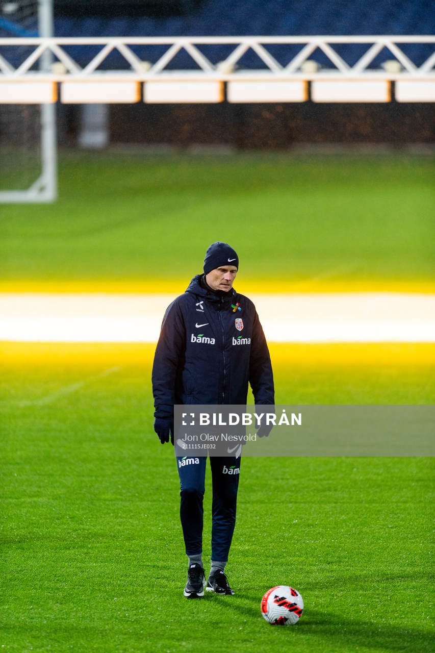 Ståle Solbakken, head coach of the Norwegian national