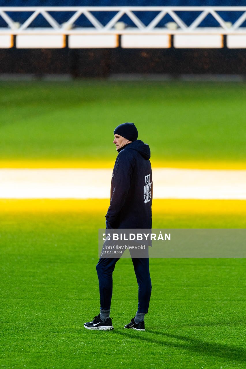 Ståle Solbakken, head coach of the Norwegian national