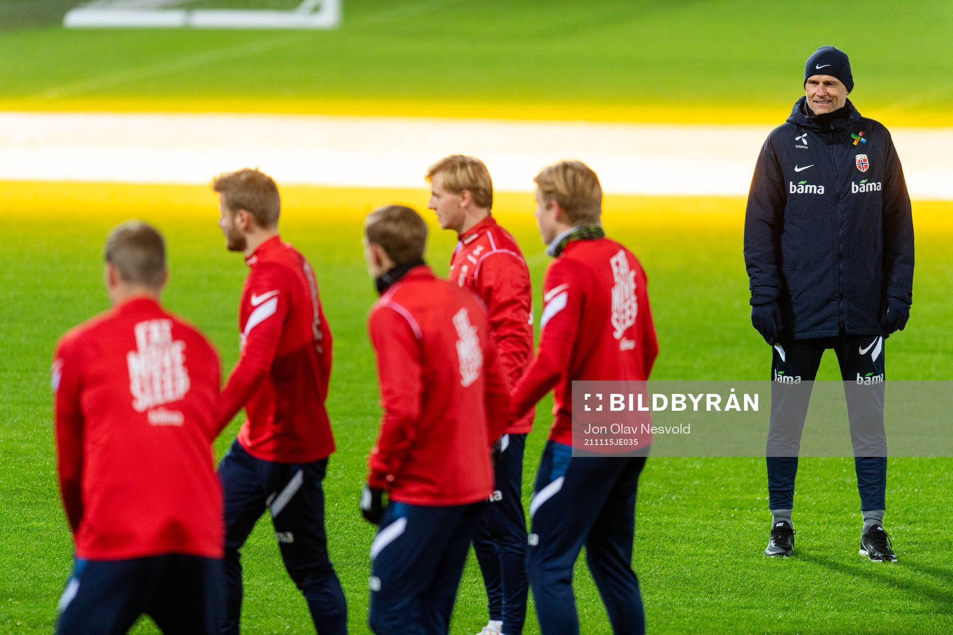 Ståle Solbakken, head coach of the Norwegian national