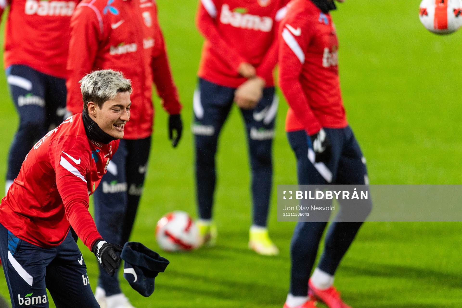 Mathias Normann of the Norwegian national football team