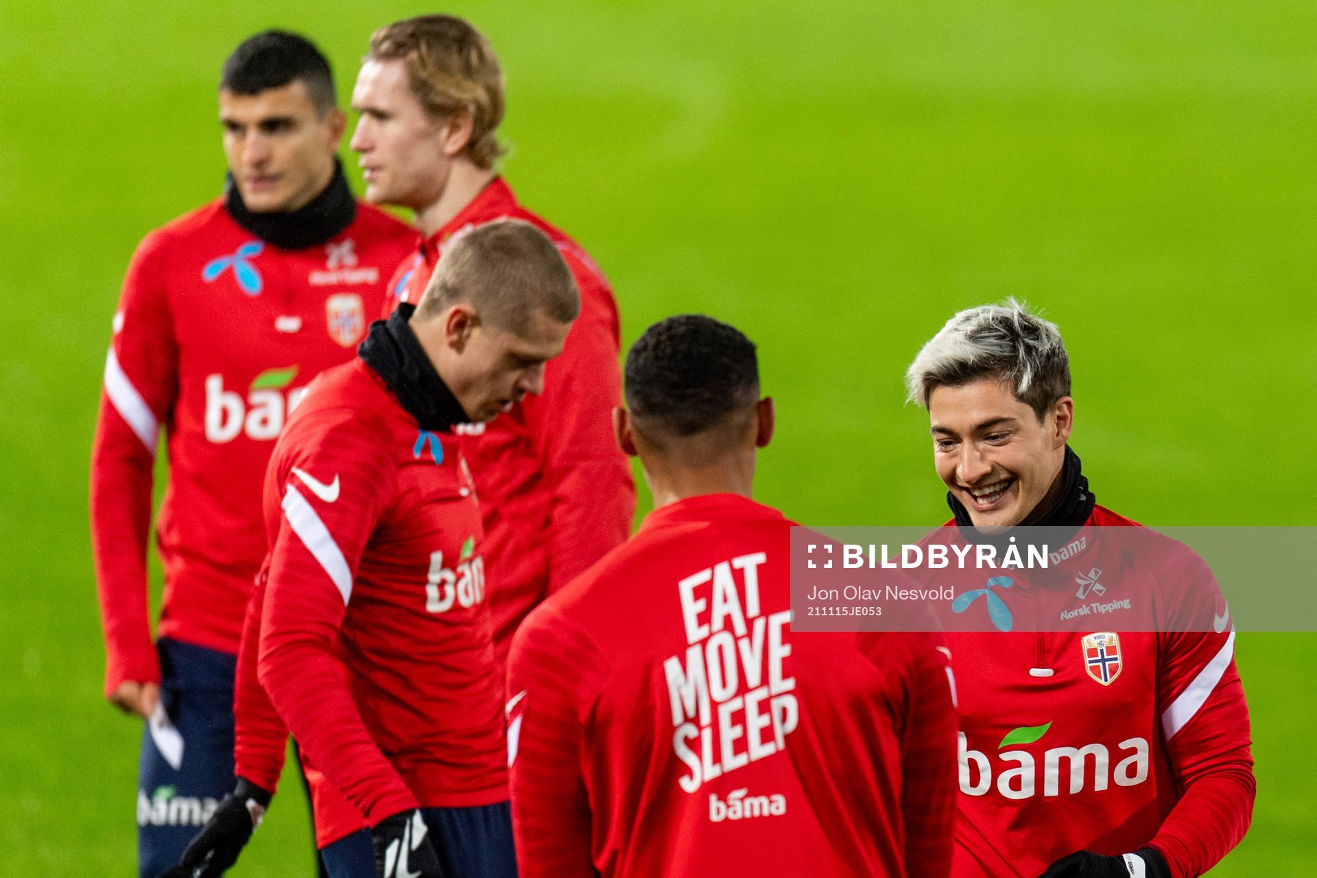 Mathias Normann of the Norwegian national football team