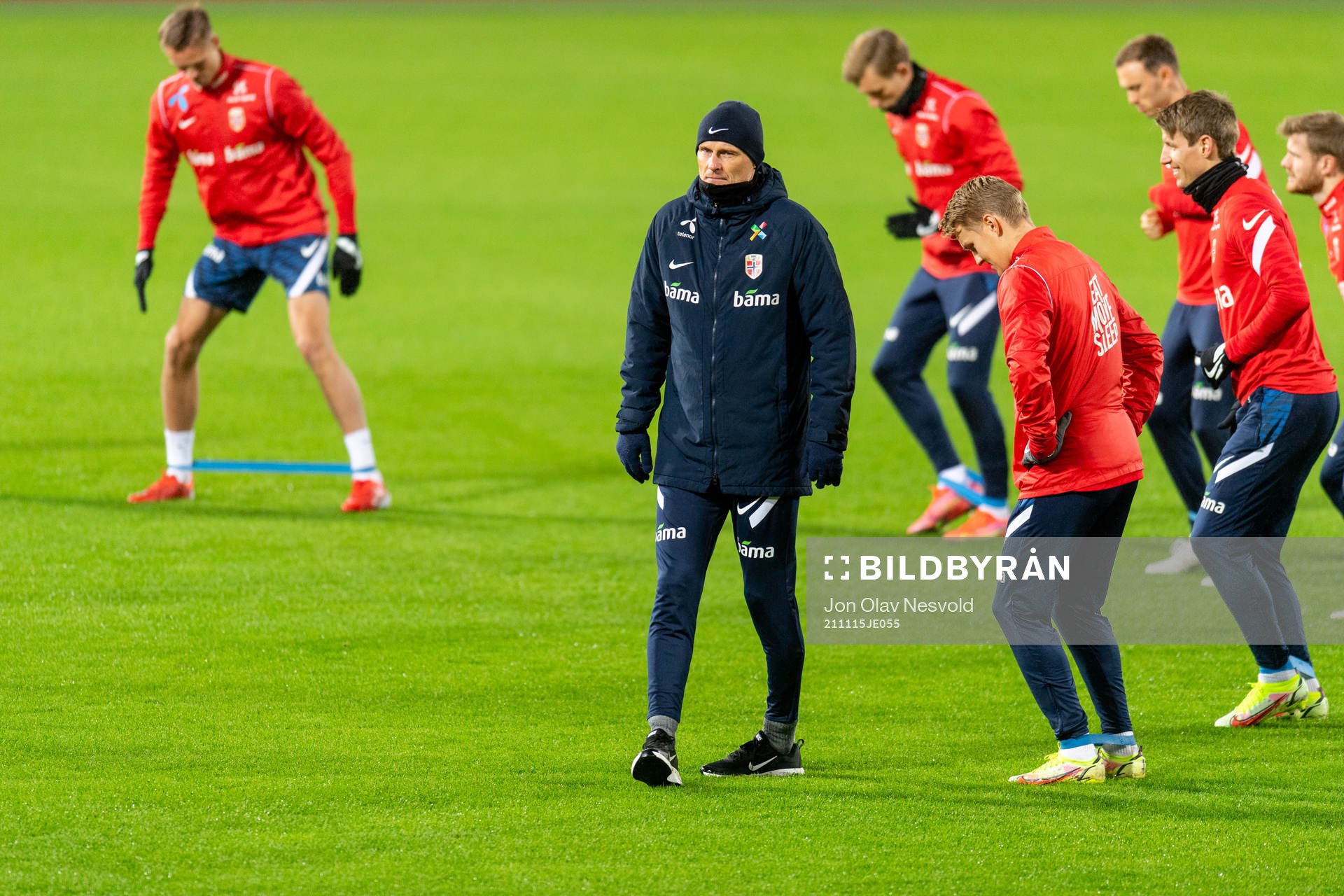 Ståle Solbakken, head coach of the Norwegian national
