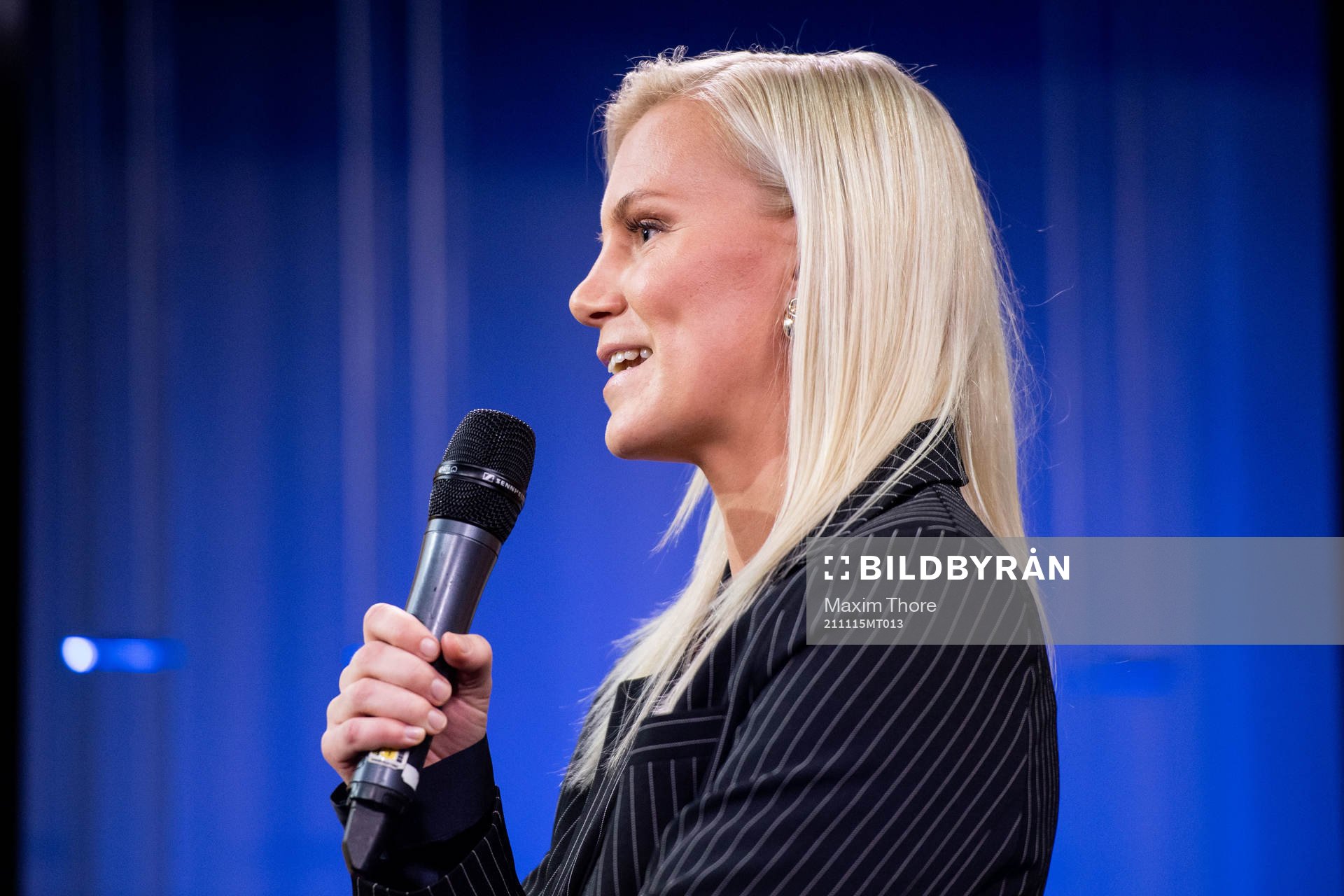 Josefine Rybrink, Kristianstad, vid presentationen av de