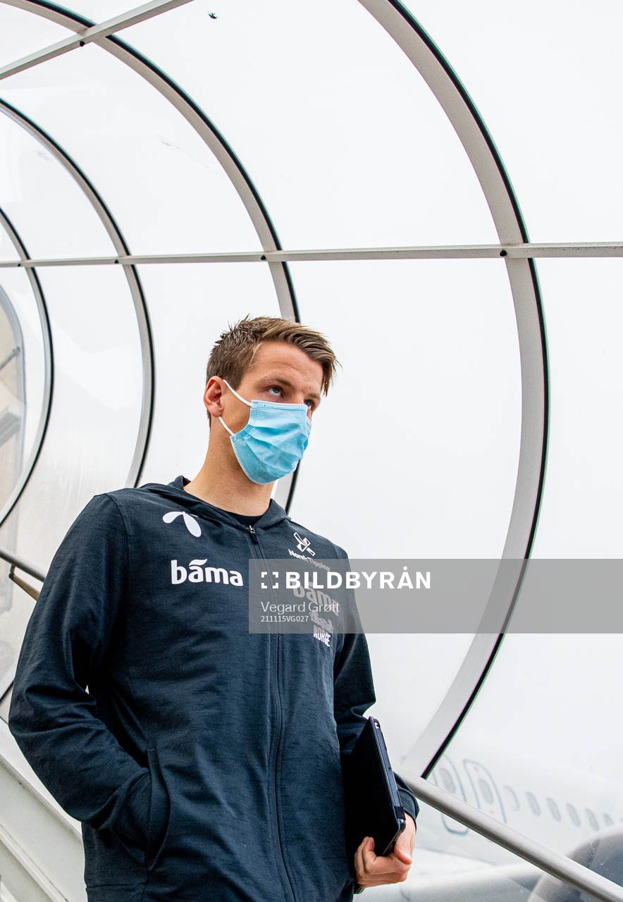 Thomas Lehne Olsen of the Norwegian national football team